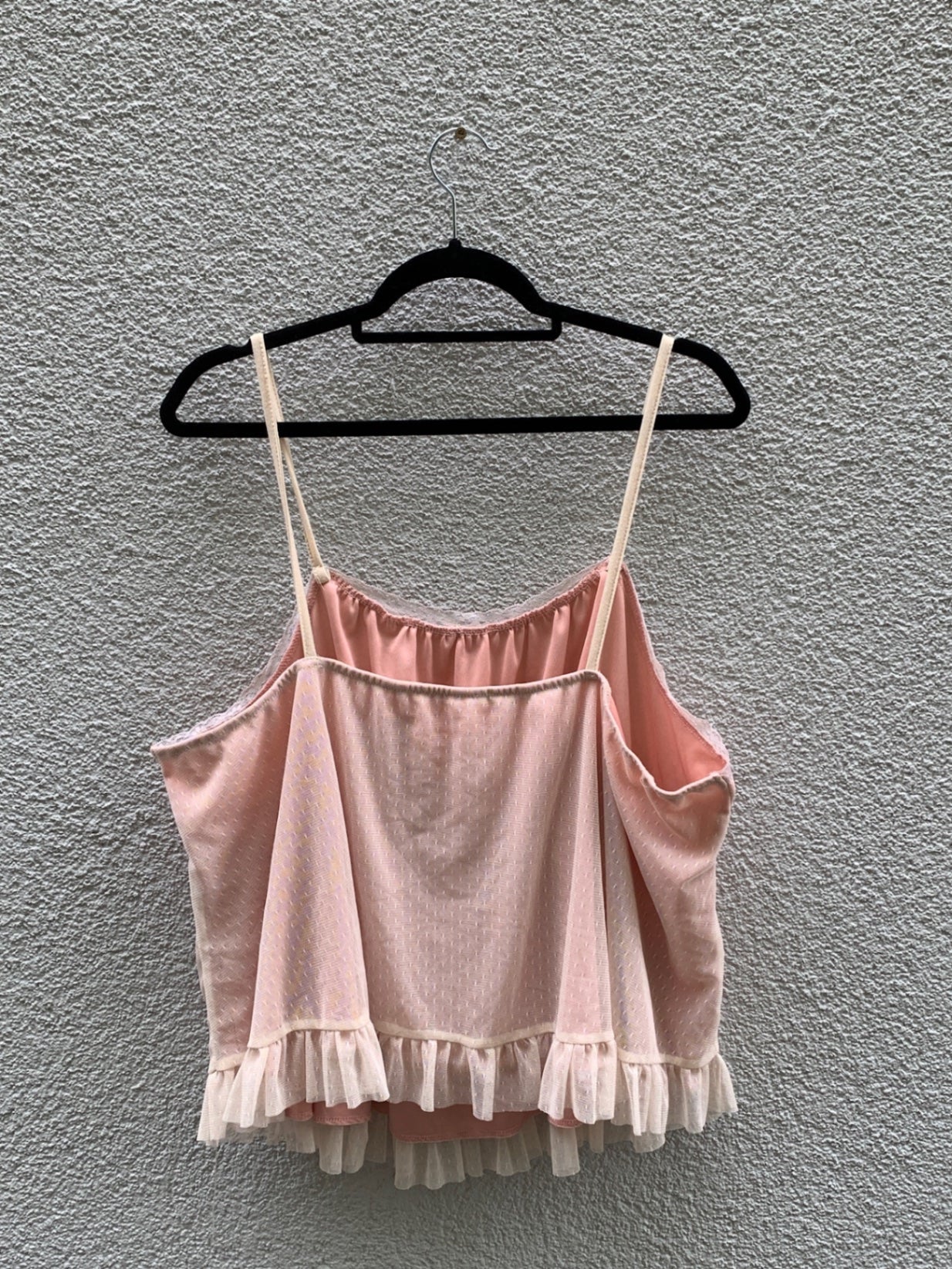 Spaghettiträger-Top 4XL Rosé