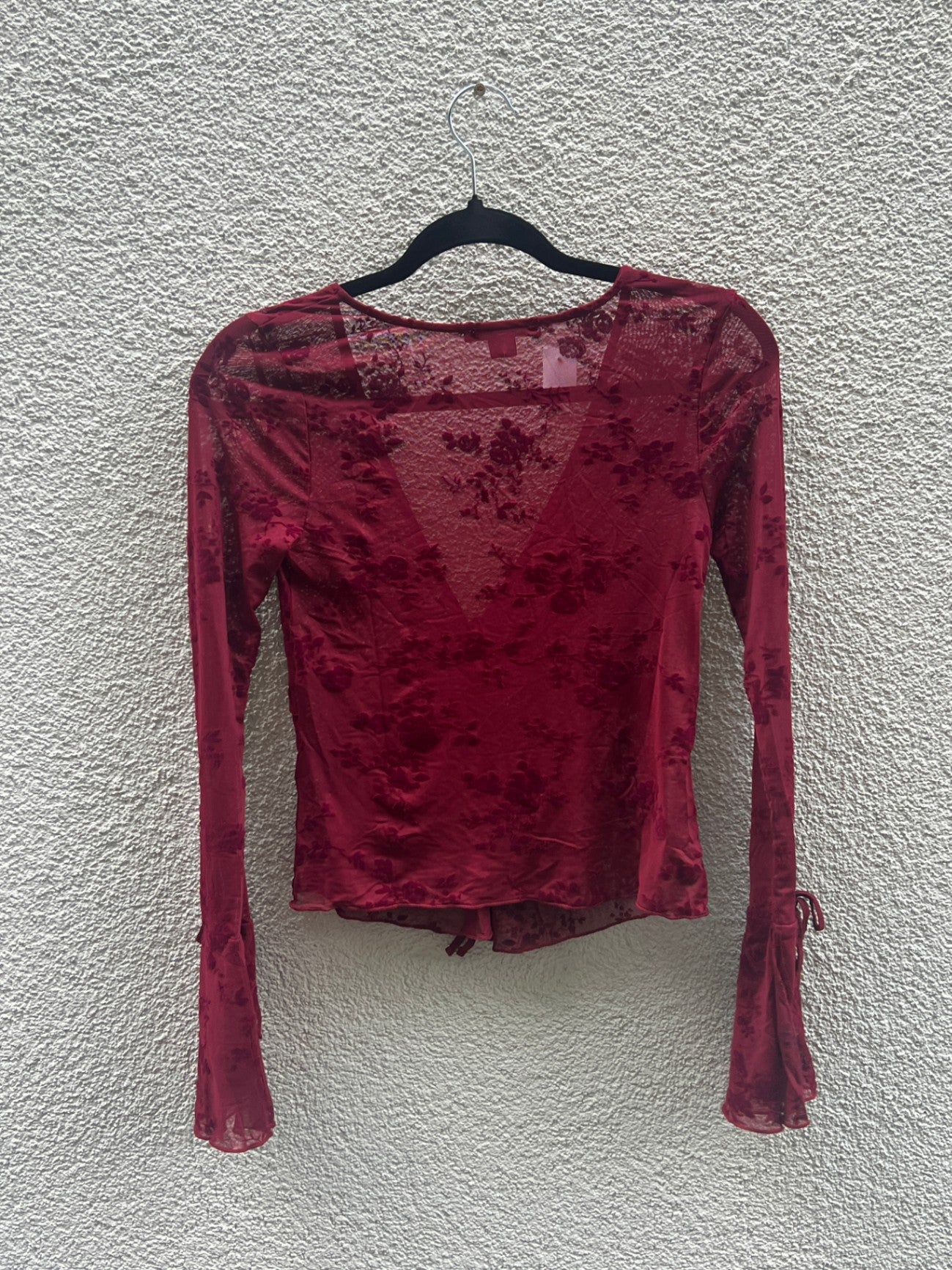 Silence + Noise Oberteil S Rot