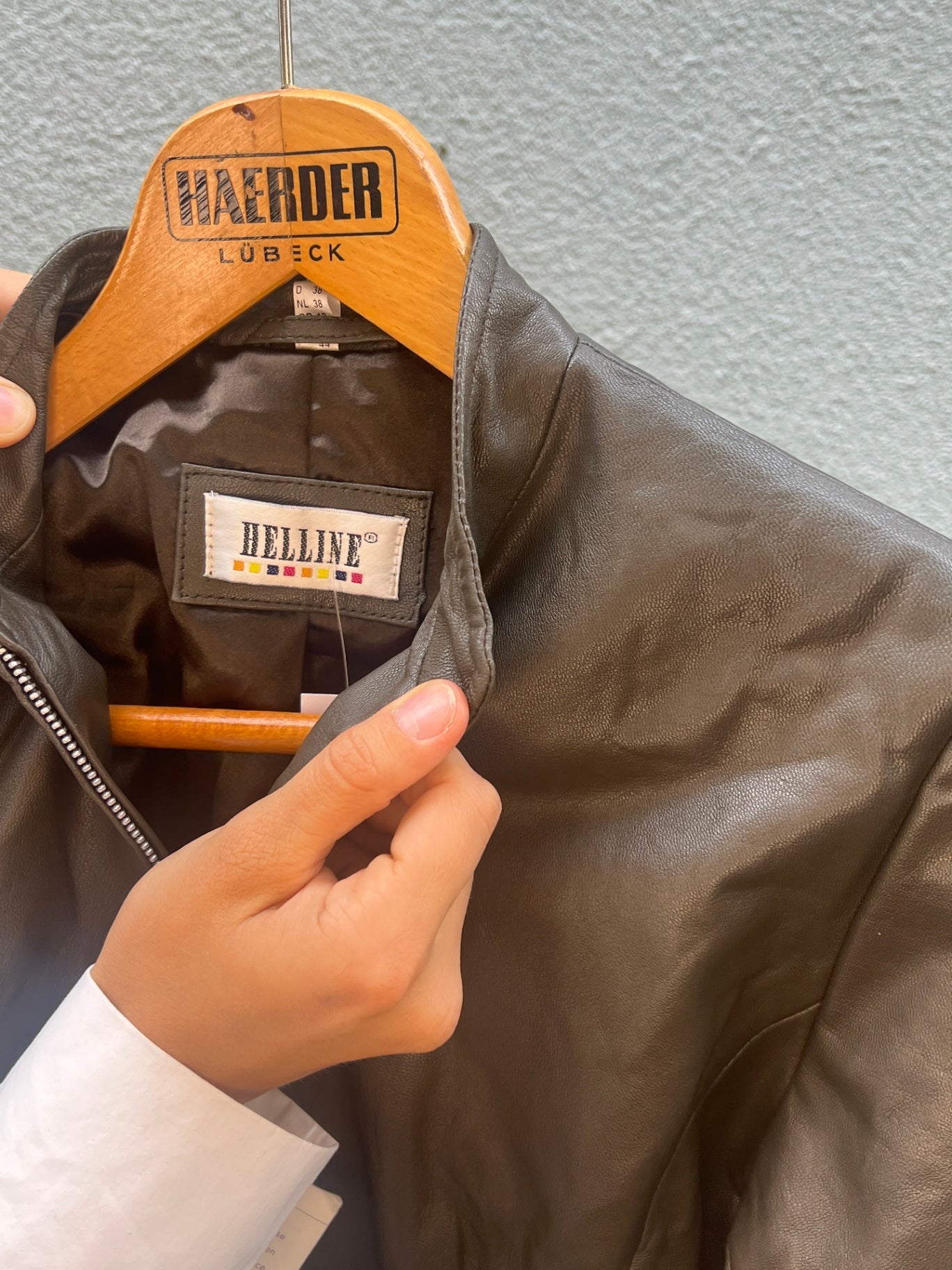 Helline Jacke 38 Grau