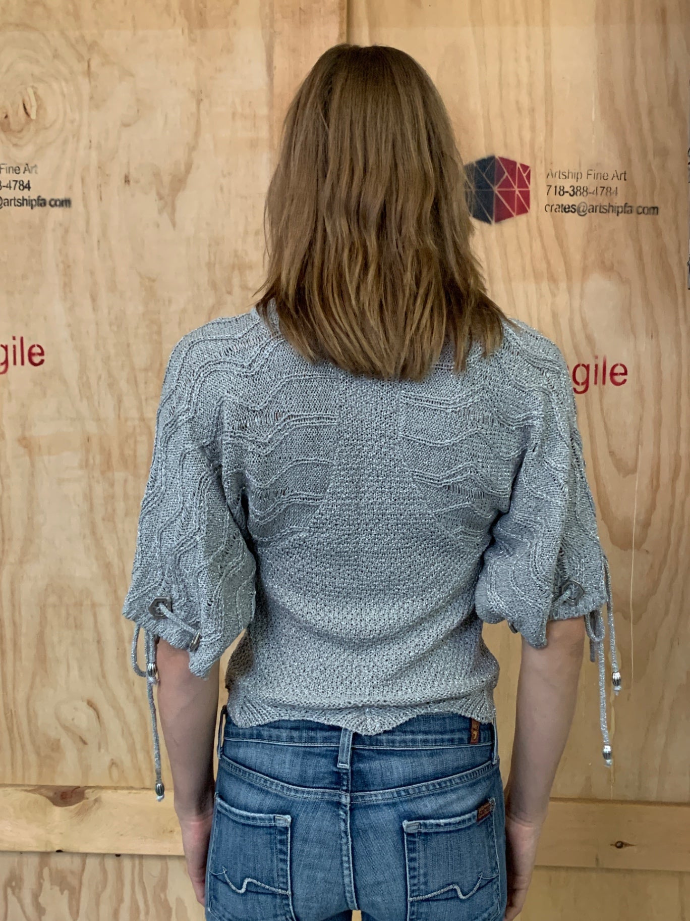 TOTTI Oberteil M Grau, Silber