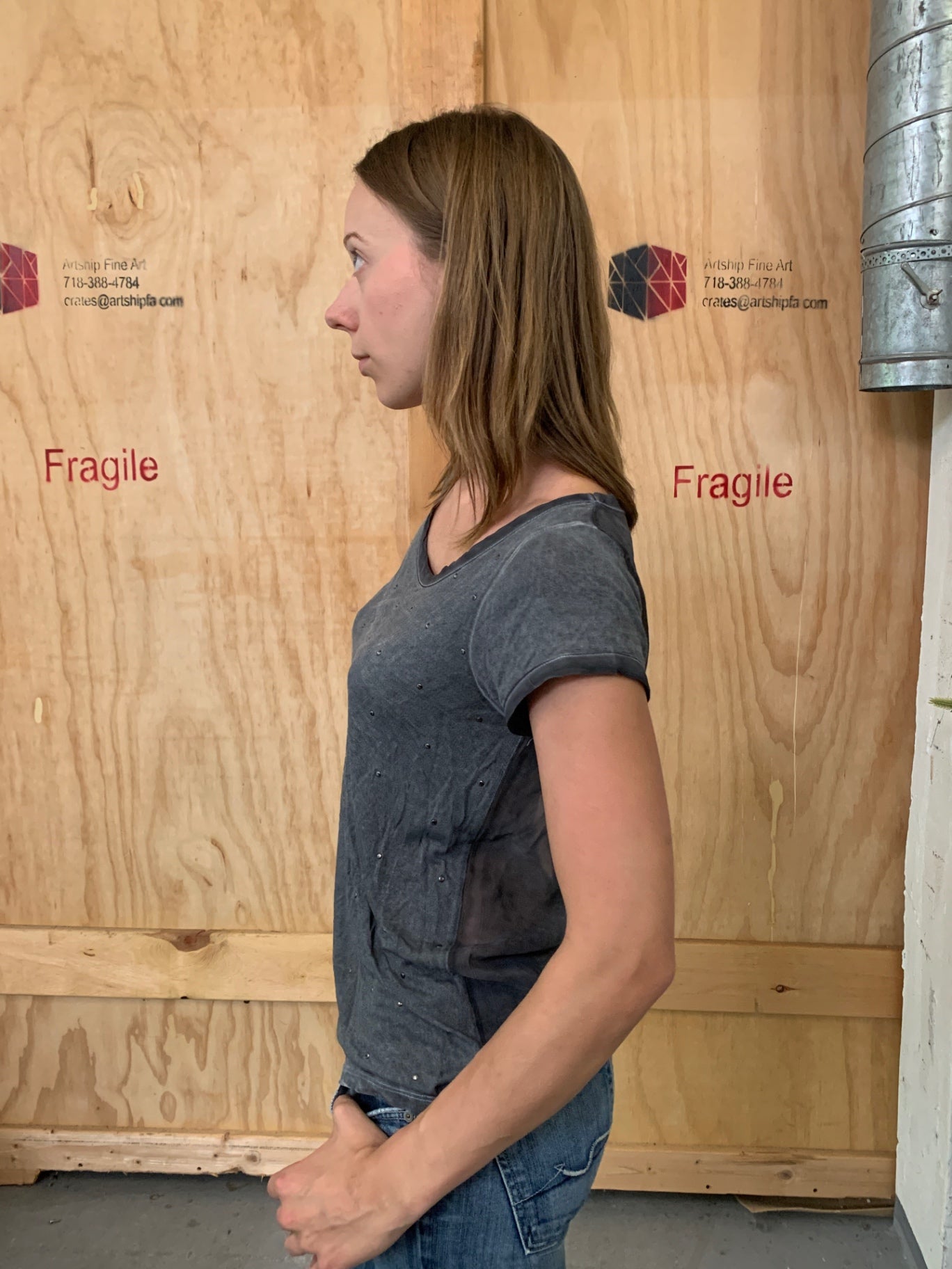 Blend She She dares Tshirt XS Grau