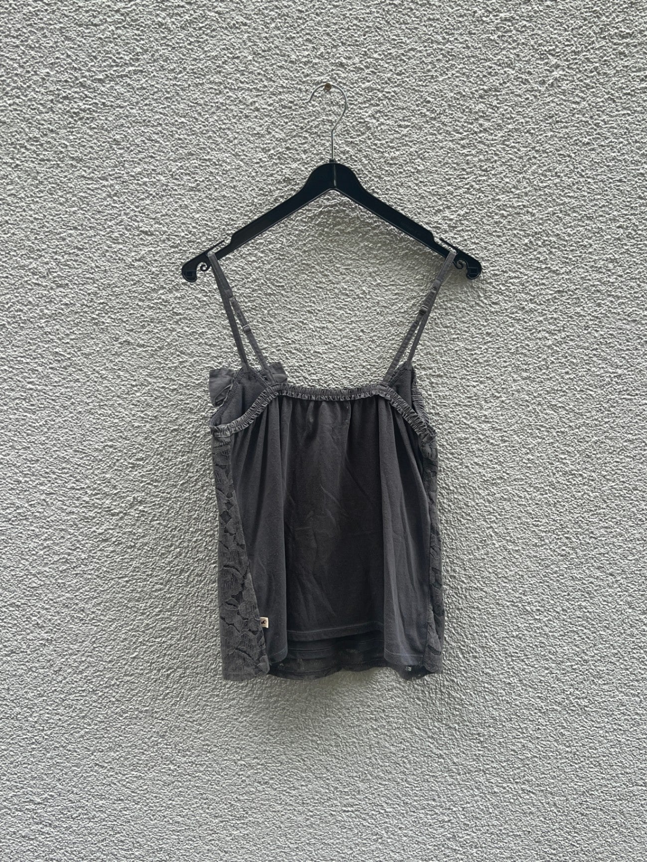 Hollister Ärmelloses Oberteil XS Grau