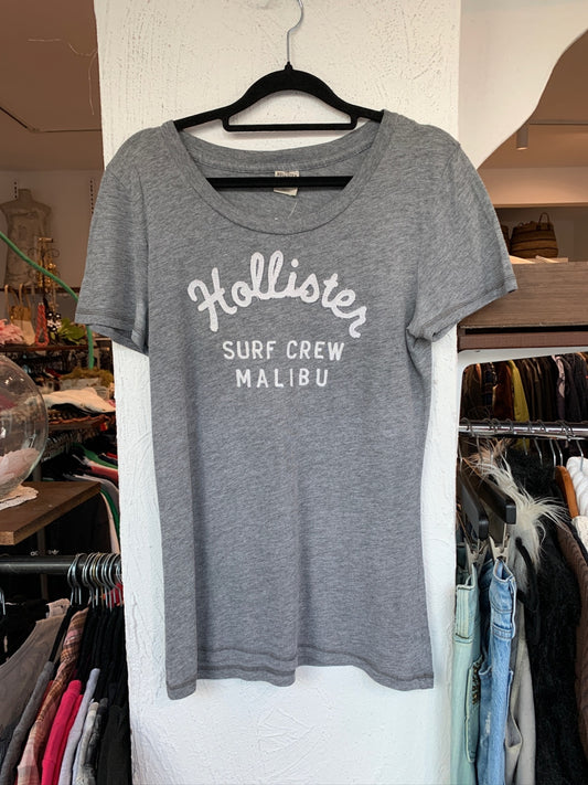 Hollister T-Shirt L Grau