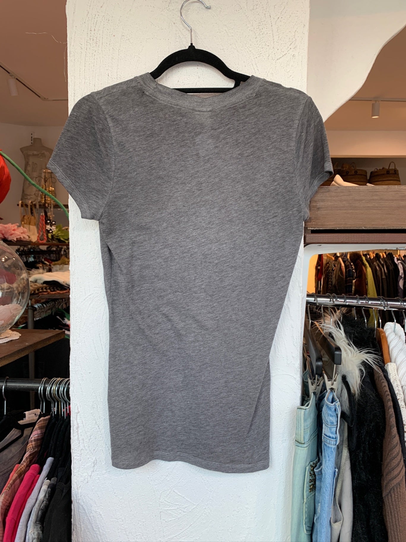 Hollister T-Shirt M Grau