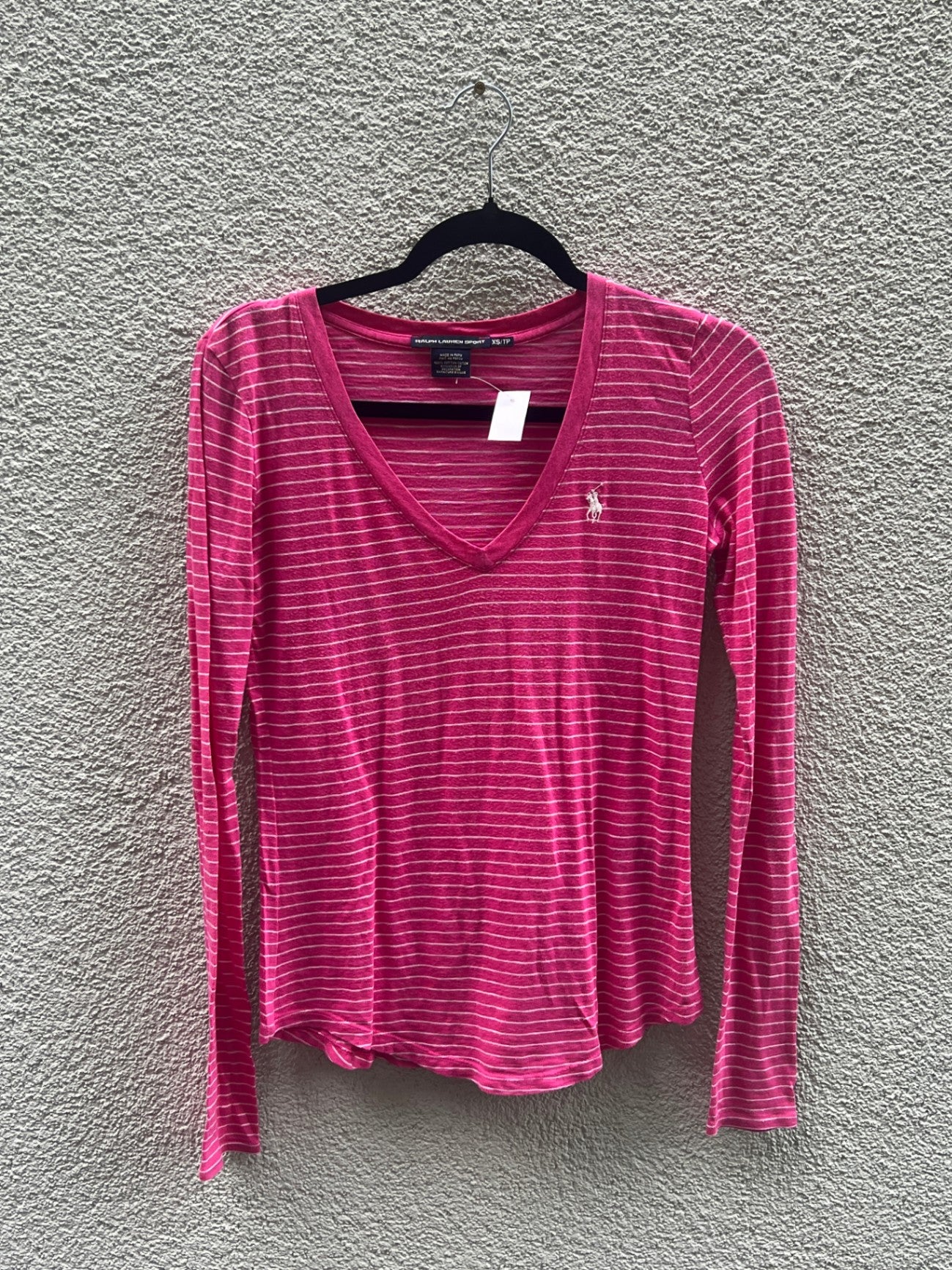 Ralph Lauren Sport Langarmshirt XS Pink