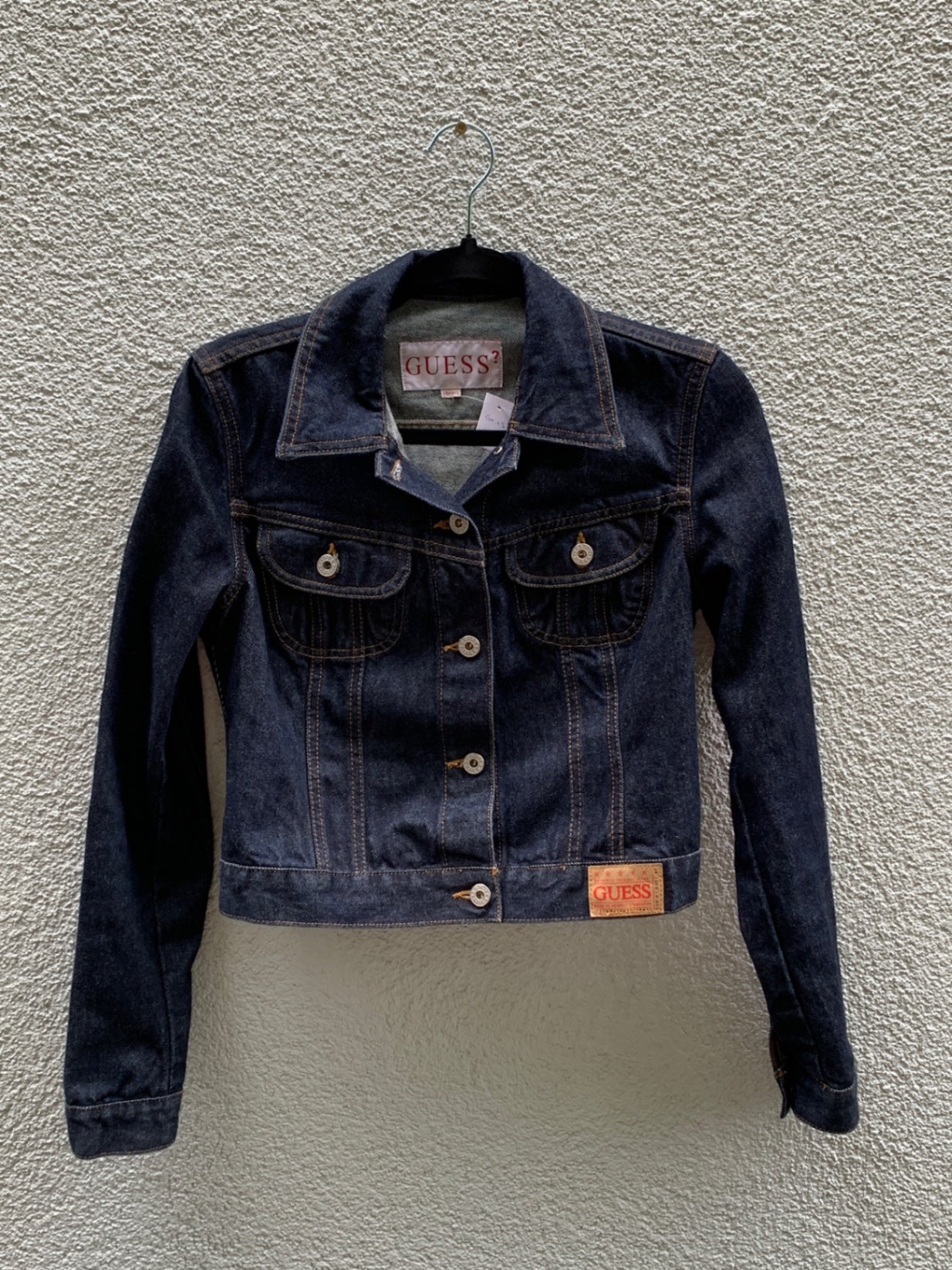 GUESS Jeansjacke XS Dunkelblau