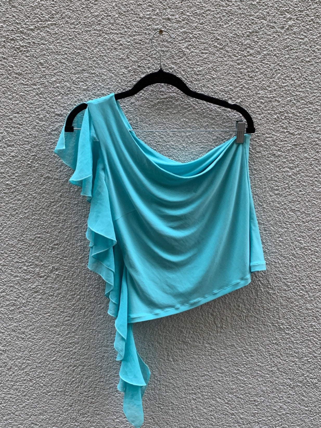 AFRA Asymmetrisches Oberteil 42 Hellblau