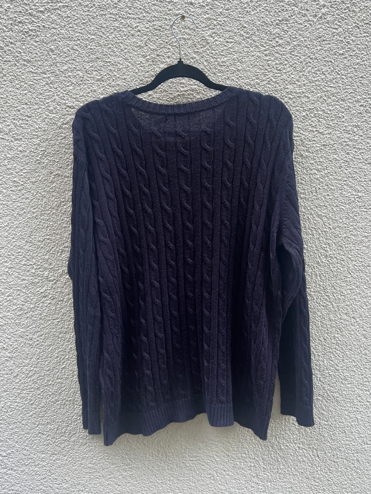 LAUREN Strickjacke XL Dunkelblau