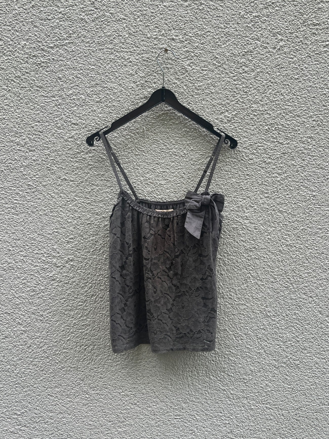 Hollister Ärmelloses Oberteil XS Grau