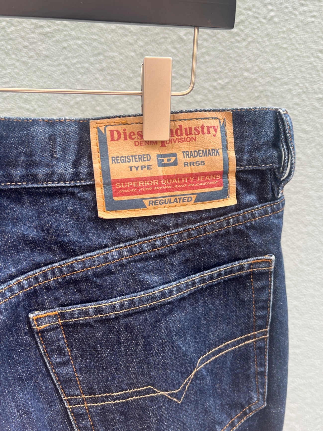Diesel Jeans W34 Dunkelblau