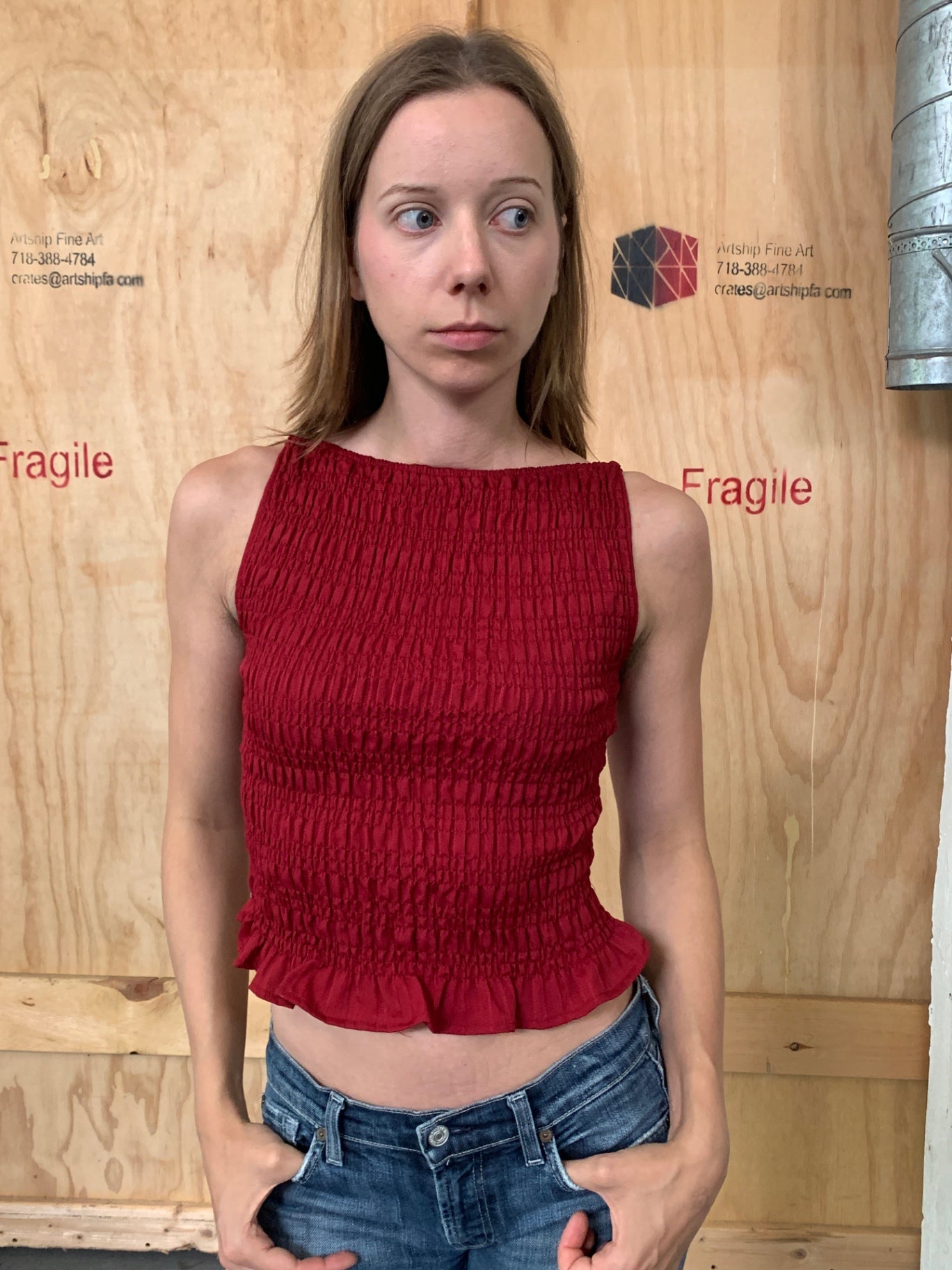 Daisy Street Top S Rot