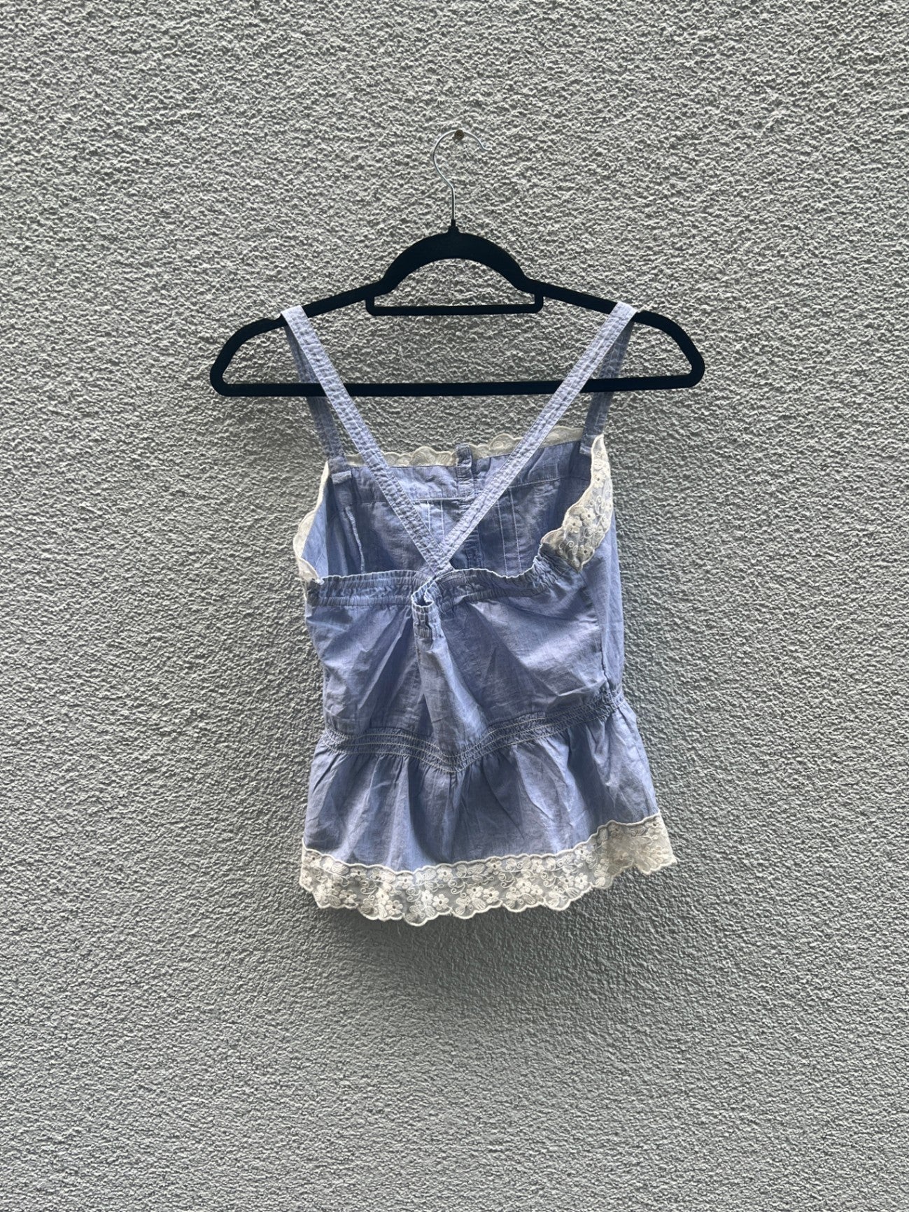 Hollister Ärmelloses Oberteil S Blau