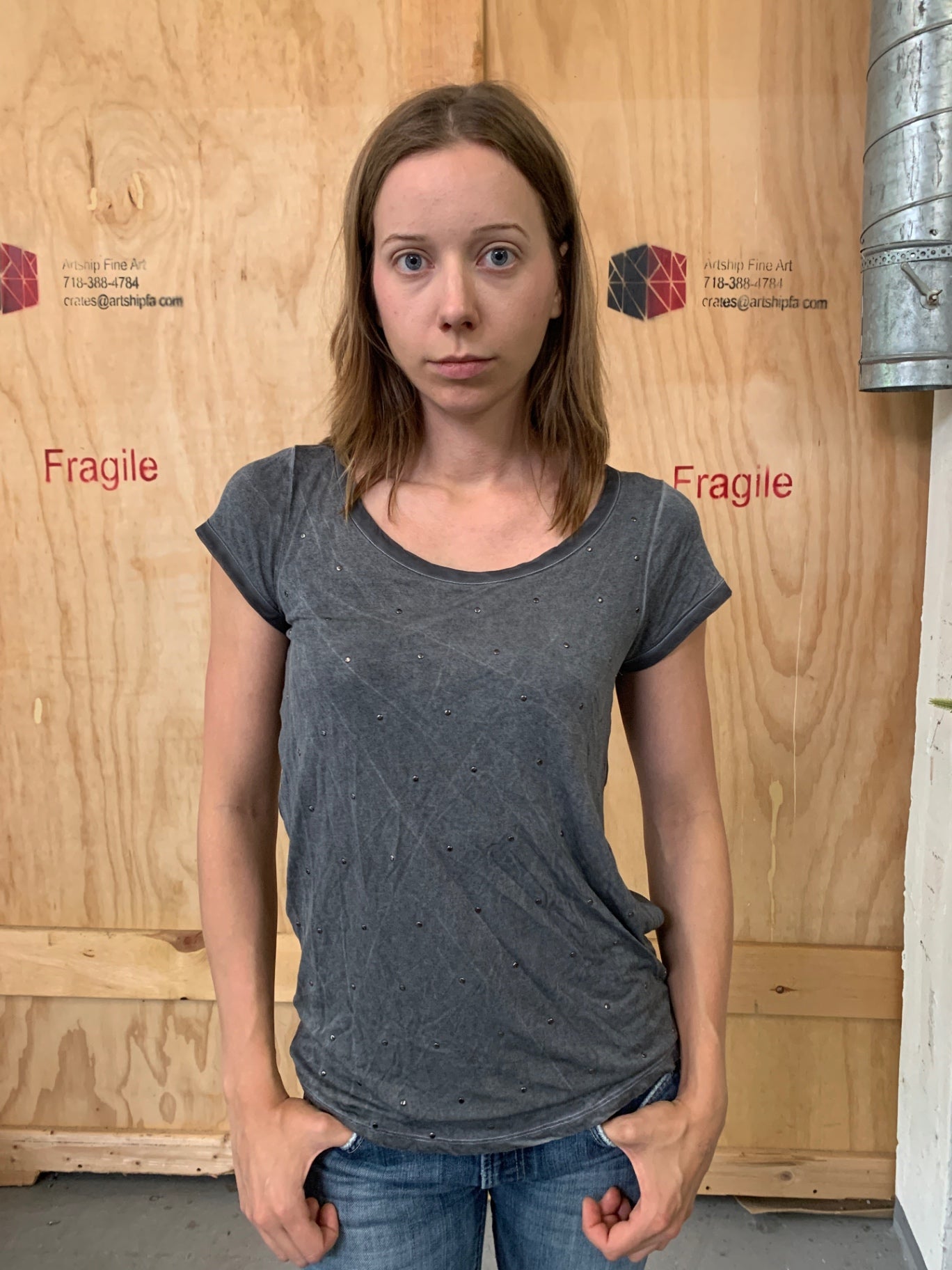 Blend She She dares Tshirt XS Grau