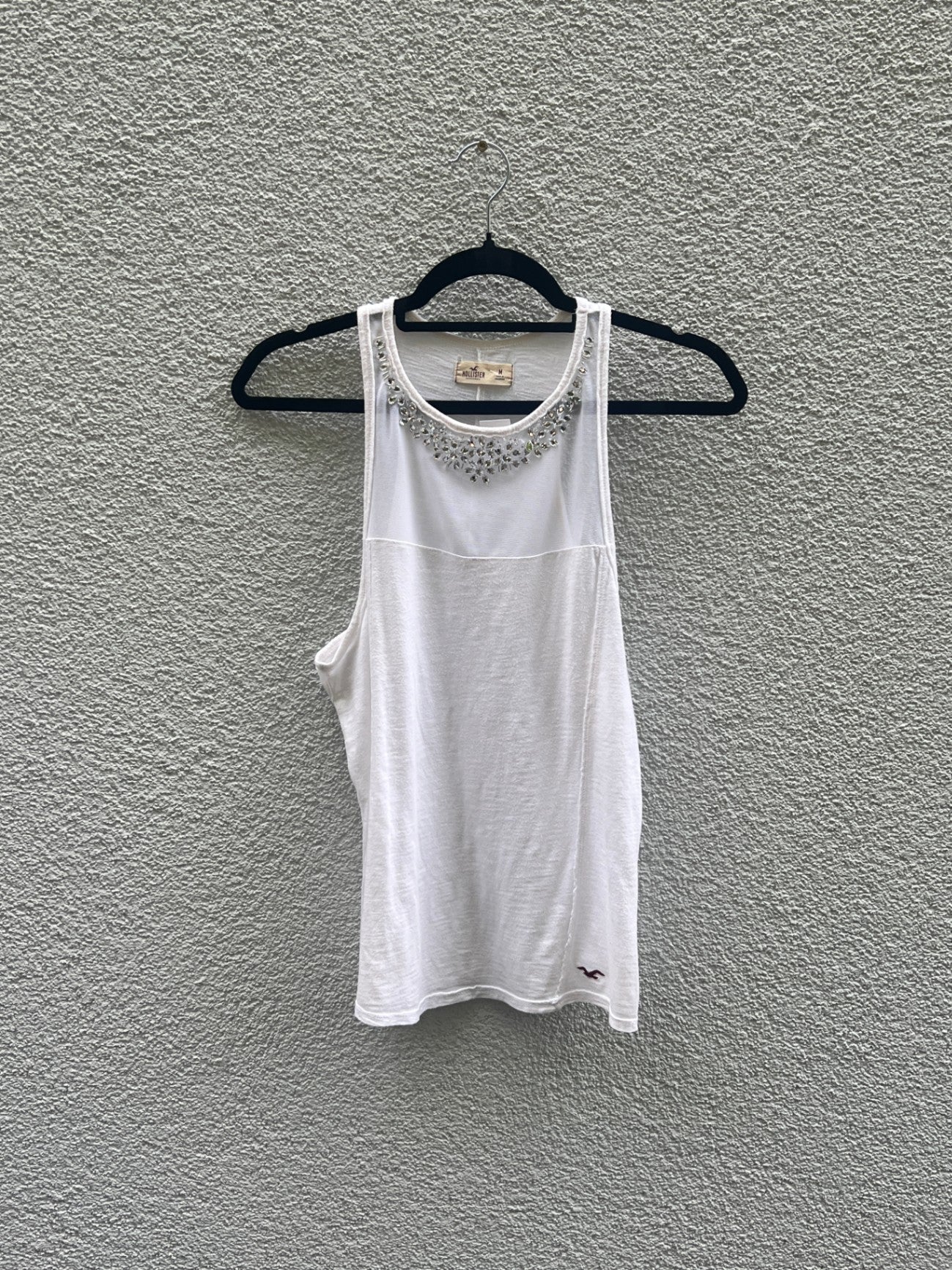 Hollister Top M Weiß