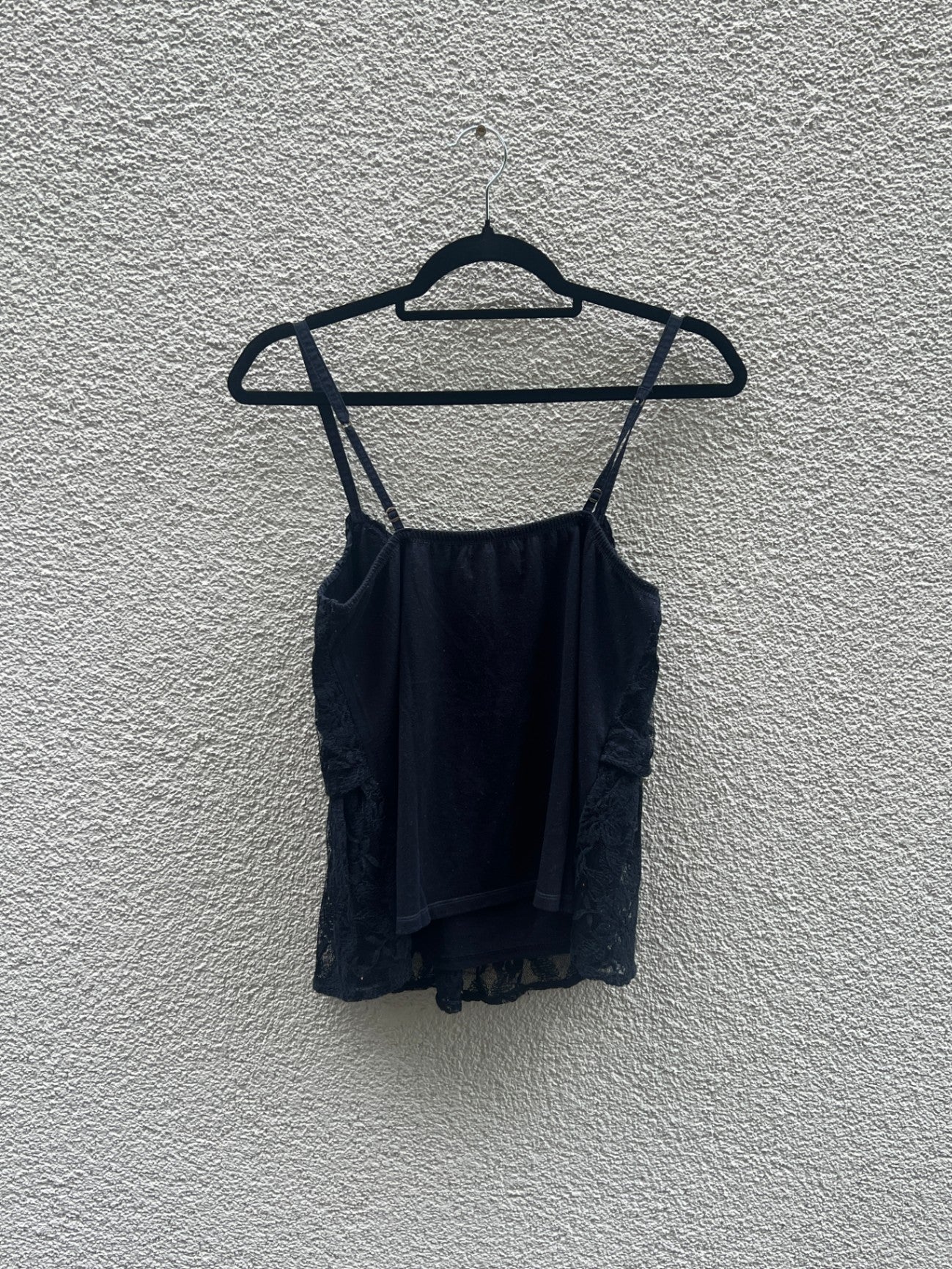 Hollister Ärmelloses Oberteil L Schwarz