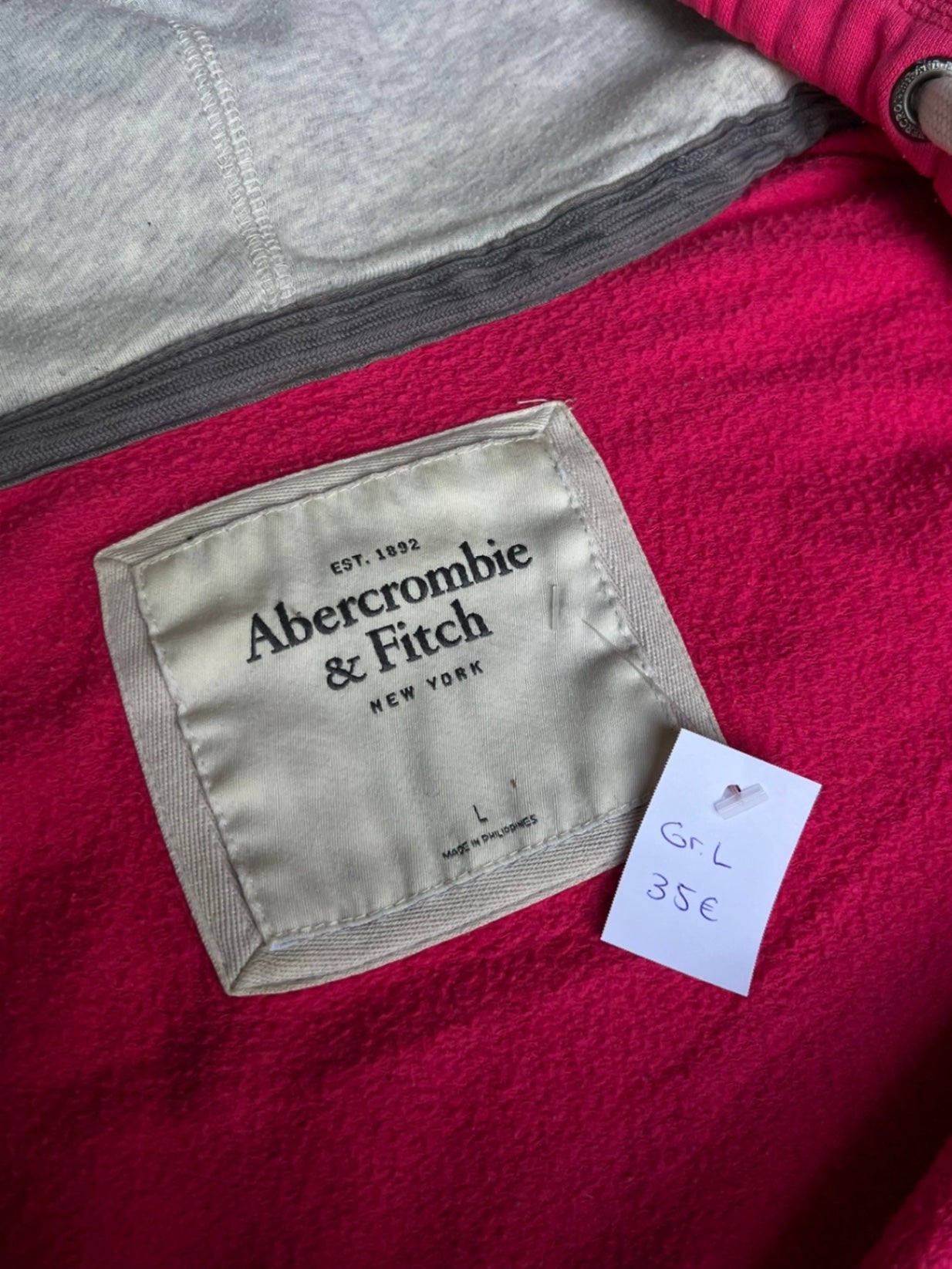 Abercrombie & Fitch Jacke L Pink