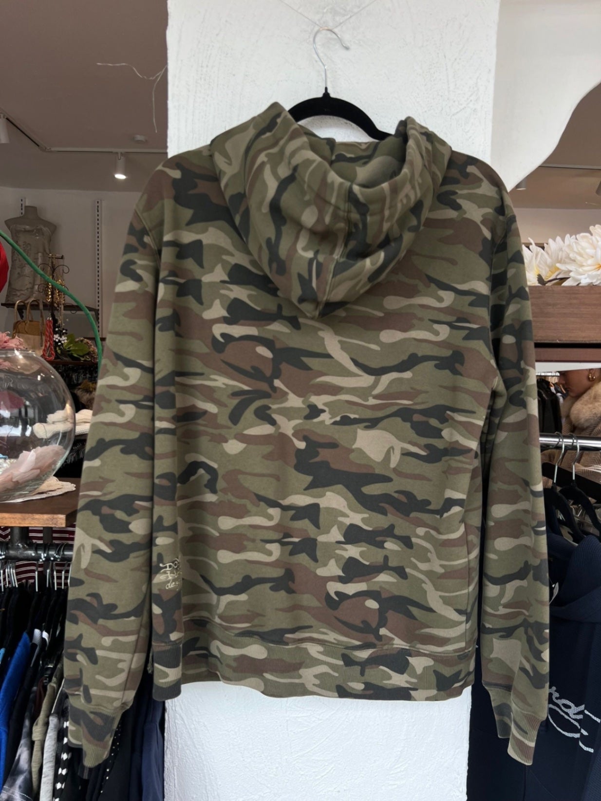 Ed Hardy Hoodie S Grün, Braun, Schwarz, Weiß