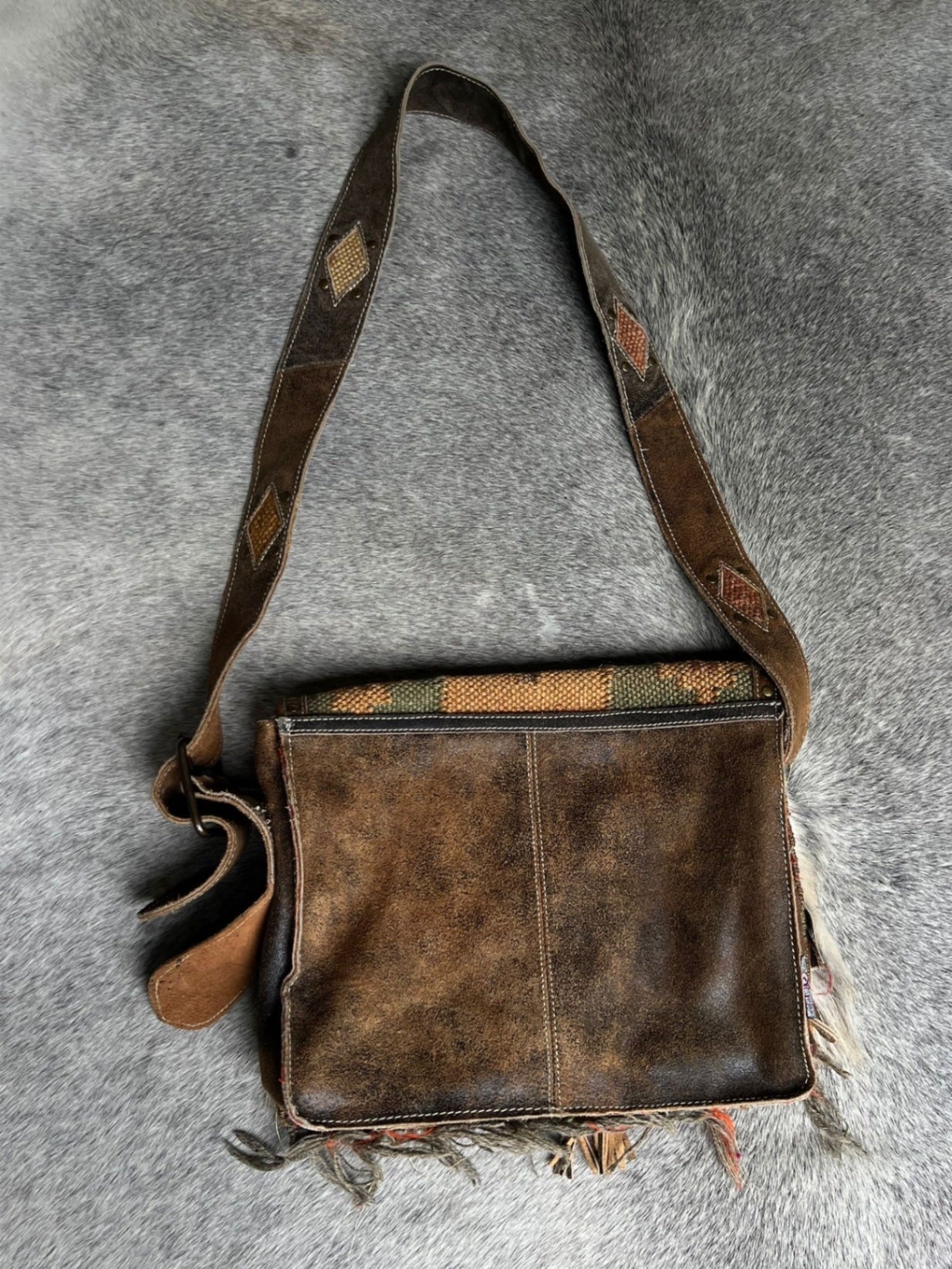 Kuhfell Tasche Leder