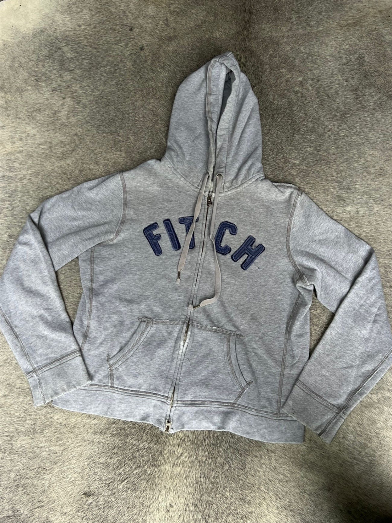 Sweatshirtjacke XL Grau