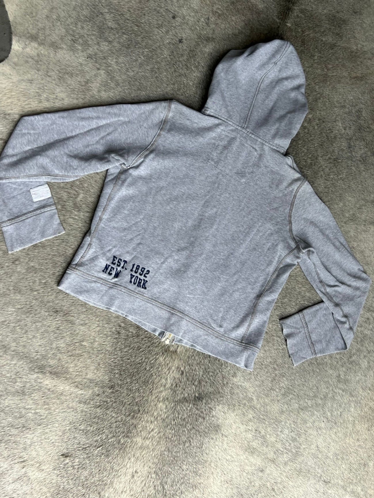 Sweatshirtjacke XL Grau