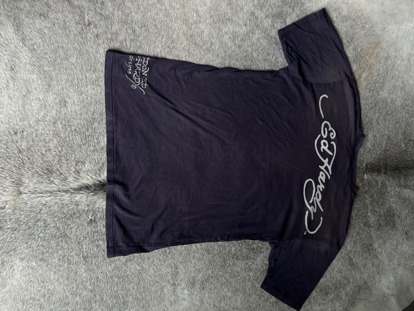 Ed Hardy T-Shirt Schwarz