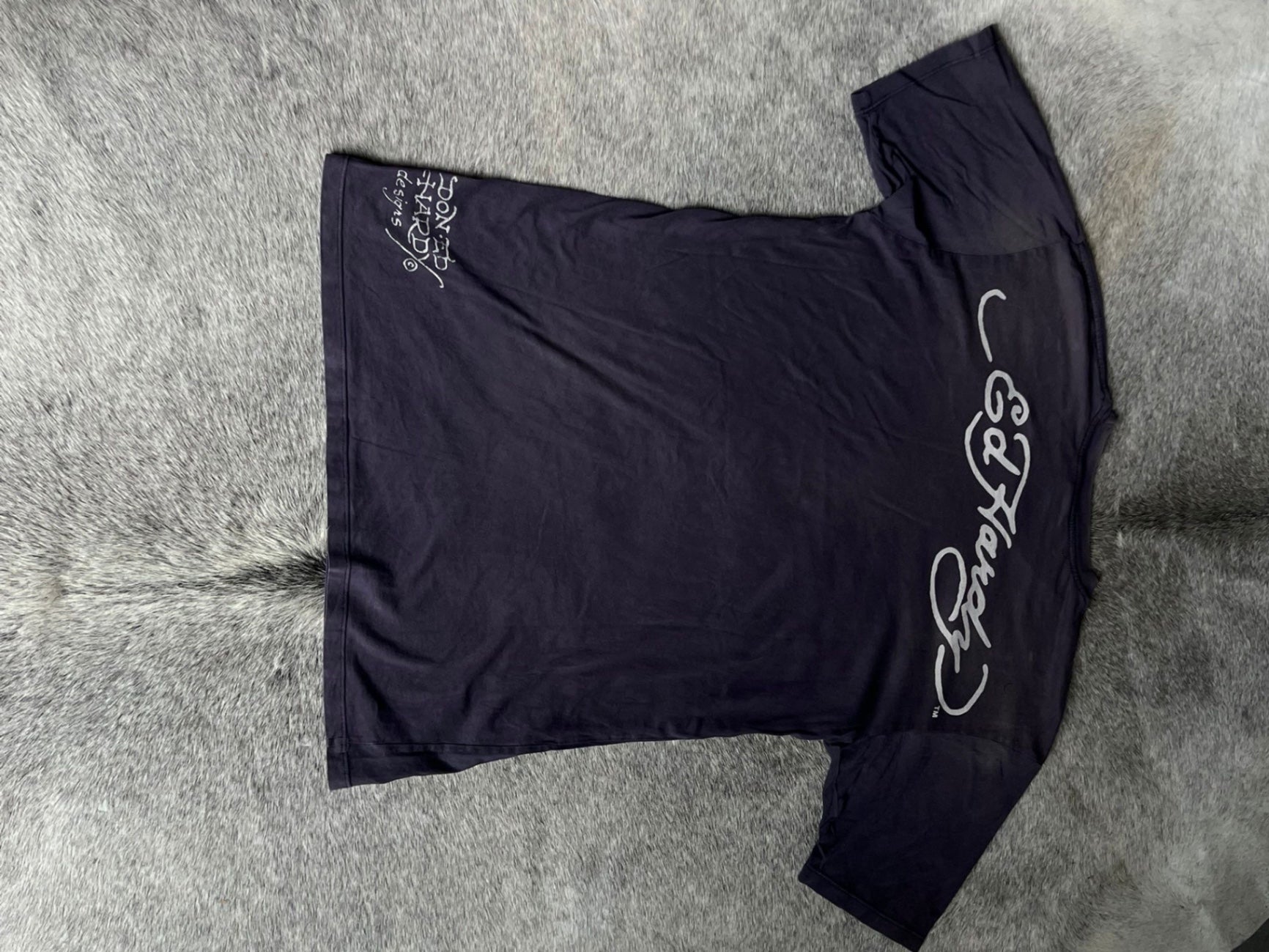 Ed Hardy T-Shirt Schwarz