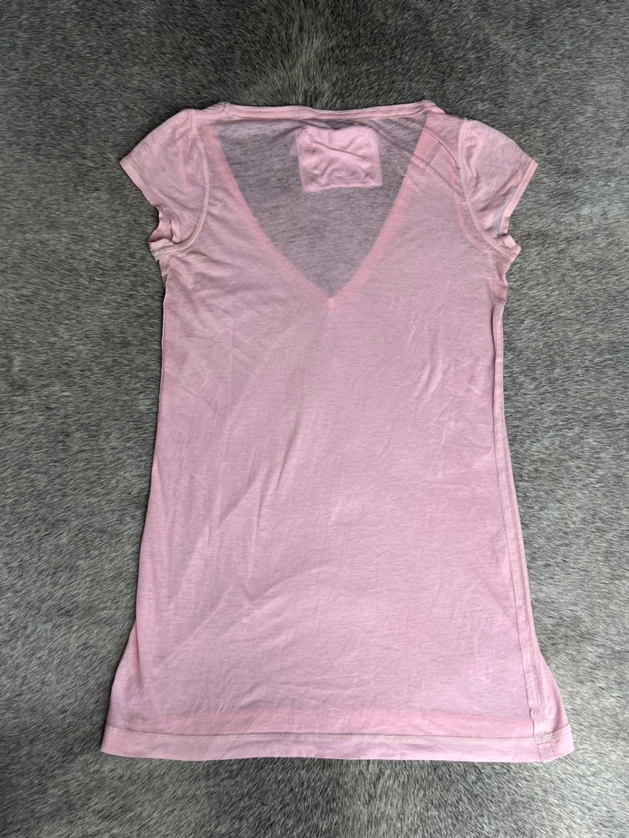 Abercrombie & Fitch Top trägerlos S Rosa