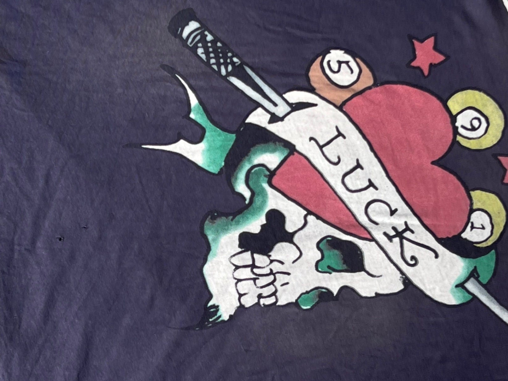 Ed Hardy T-Shirt Schwarz