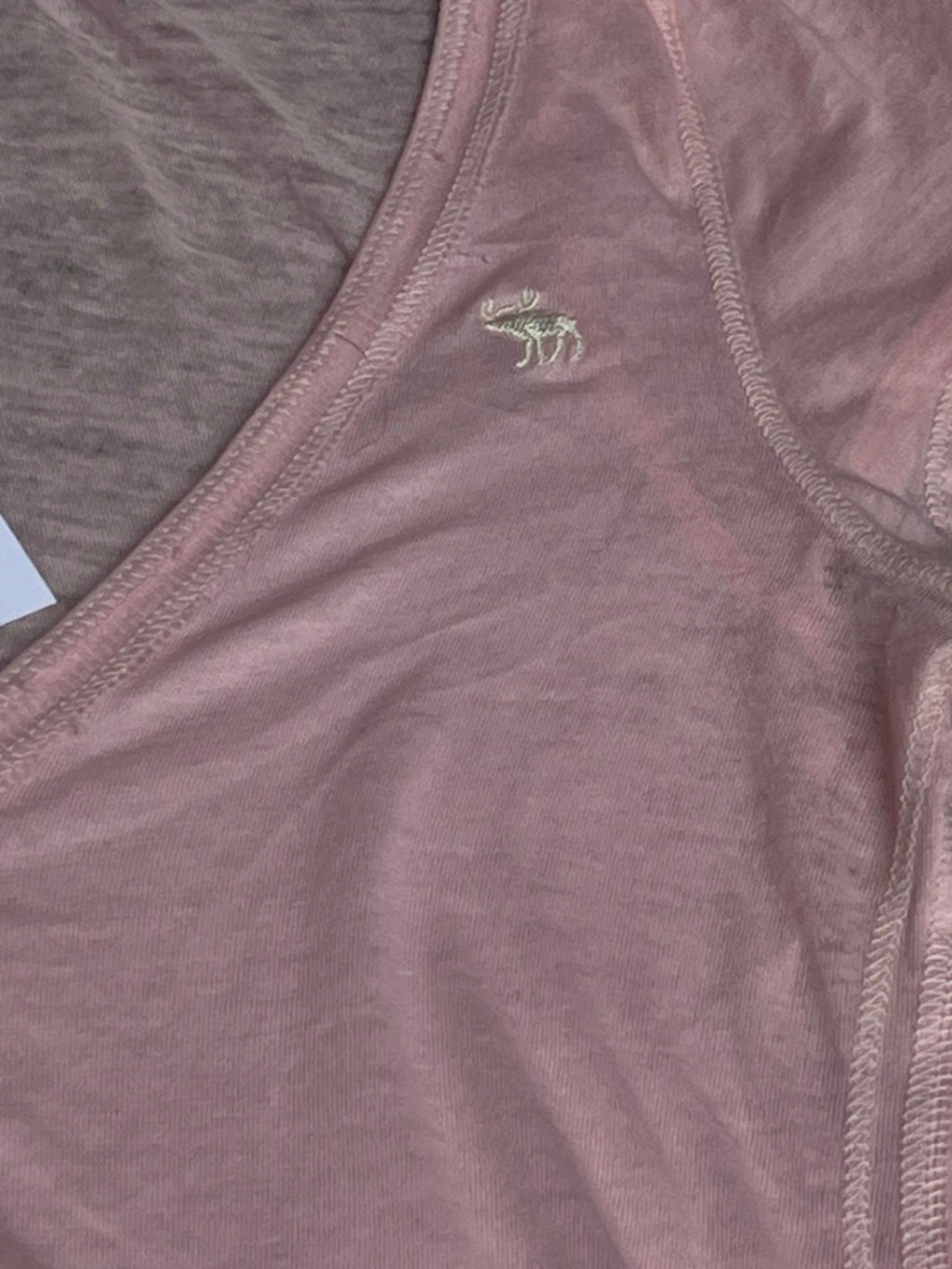 Abercrombie & Fitch Top trägerlos S Rosa