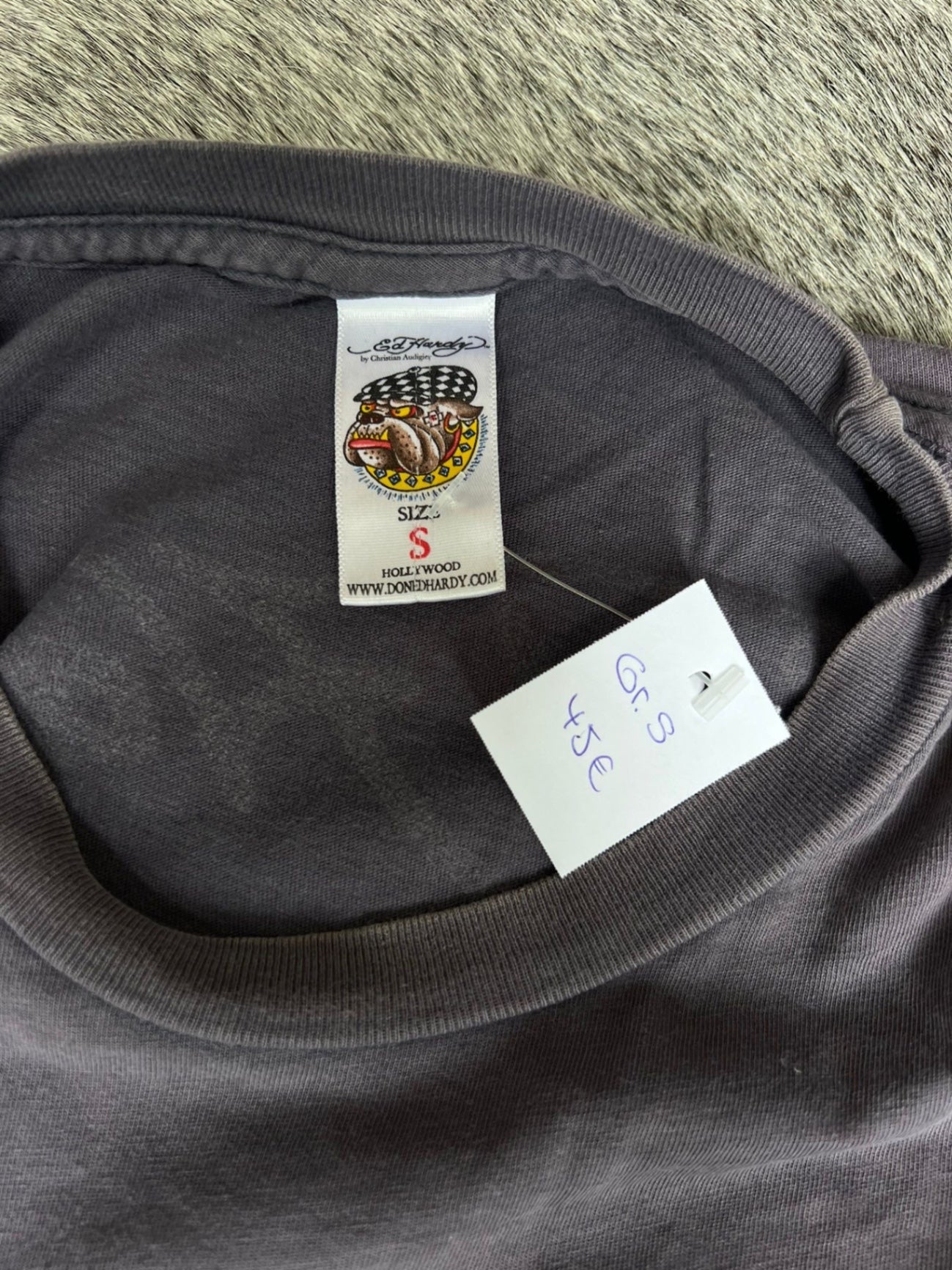 Ed Hardy T-Shirt Schwarz