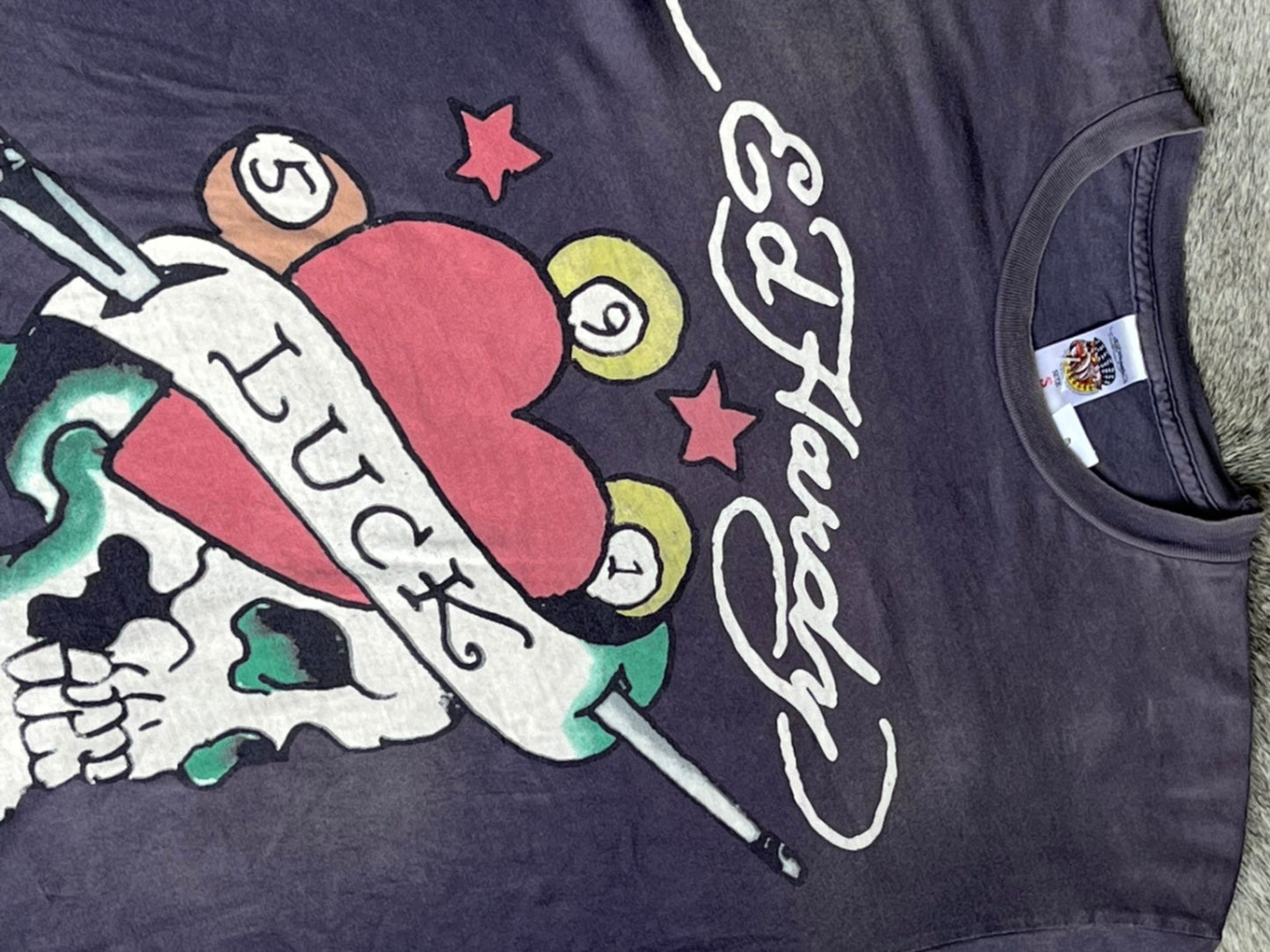 Ed Hardy T-Shirt Schwarz