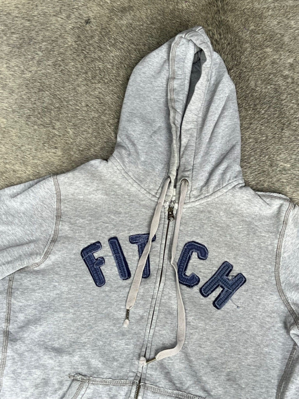 Sweatshirtjacke XL Grau