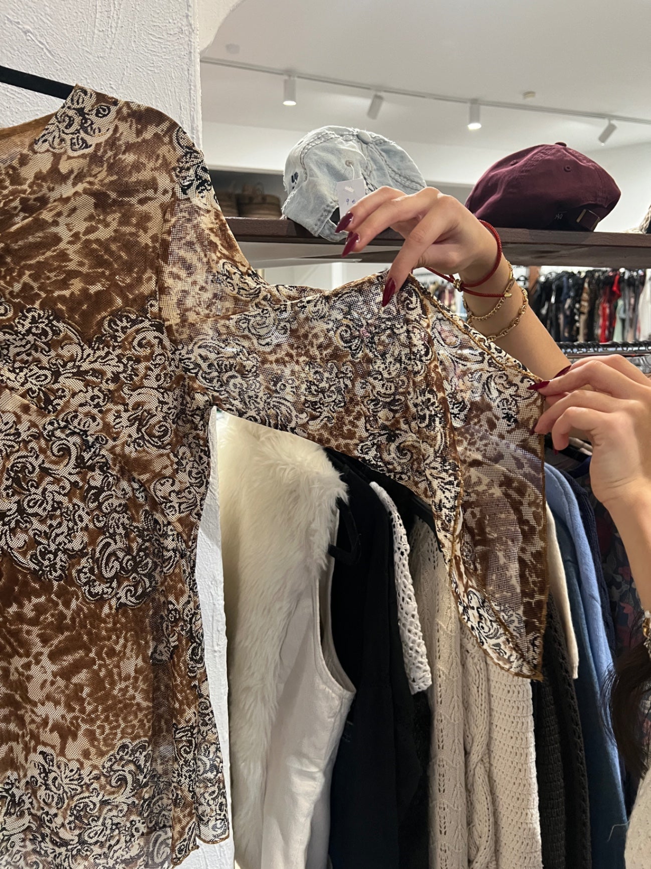 Oberteil L Bräunlich