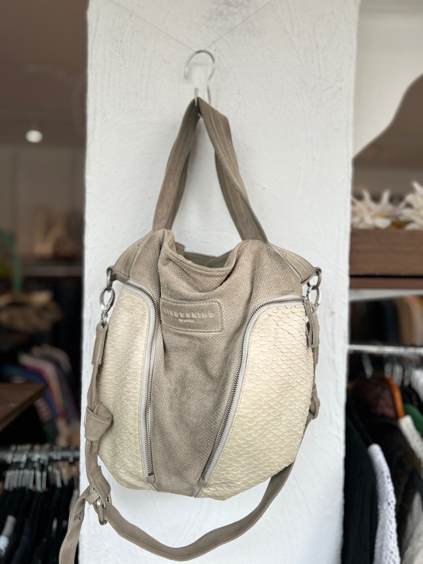 Liebeskind Handtasche Beige