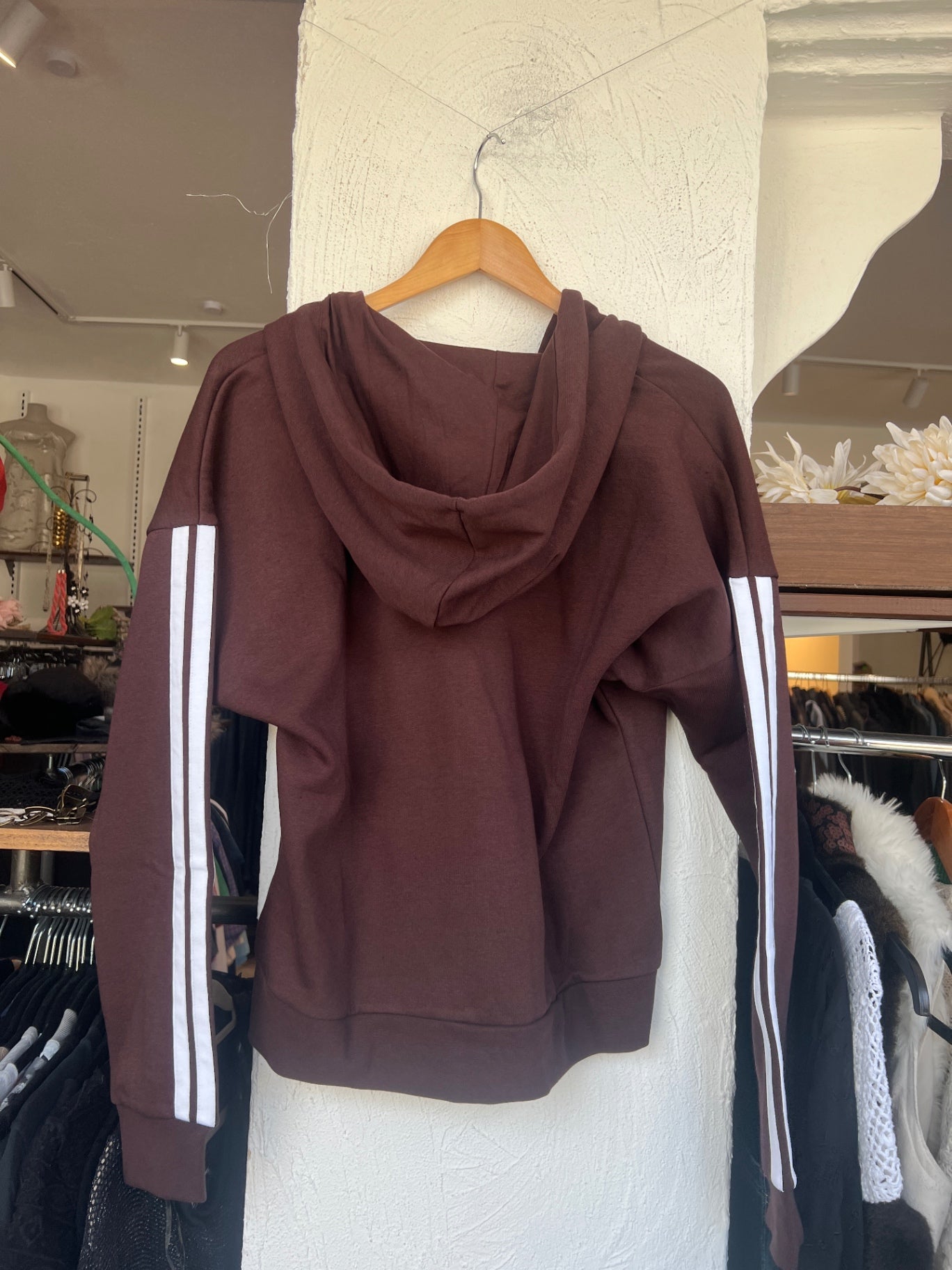 Adidas Hoodie S Braun