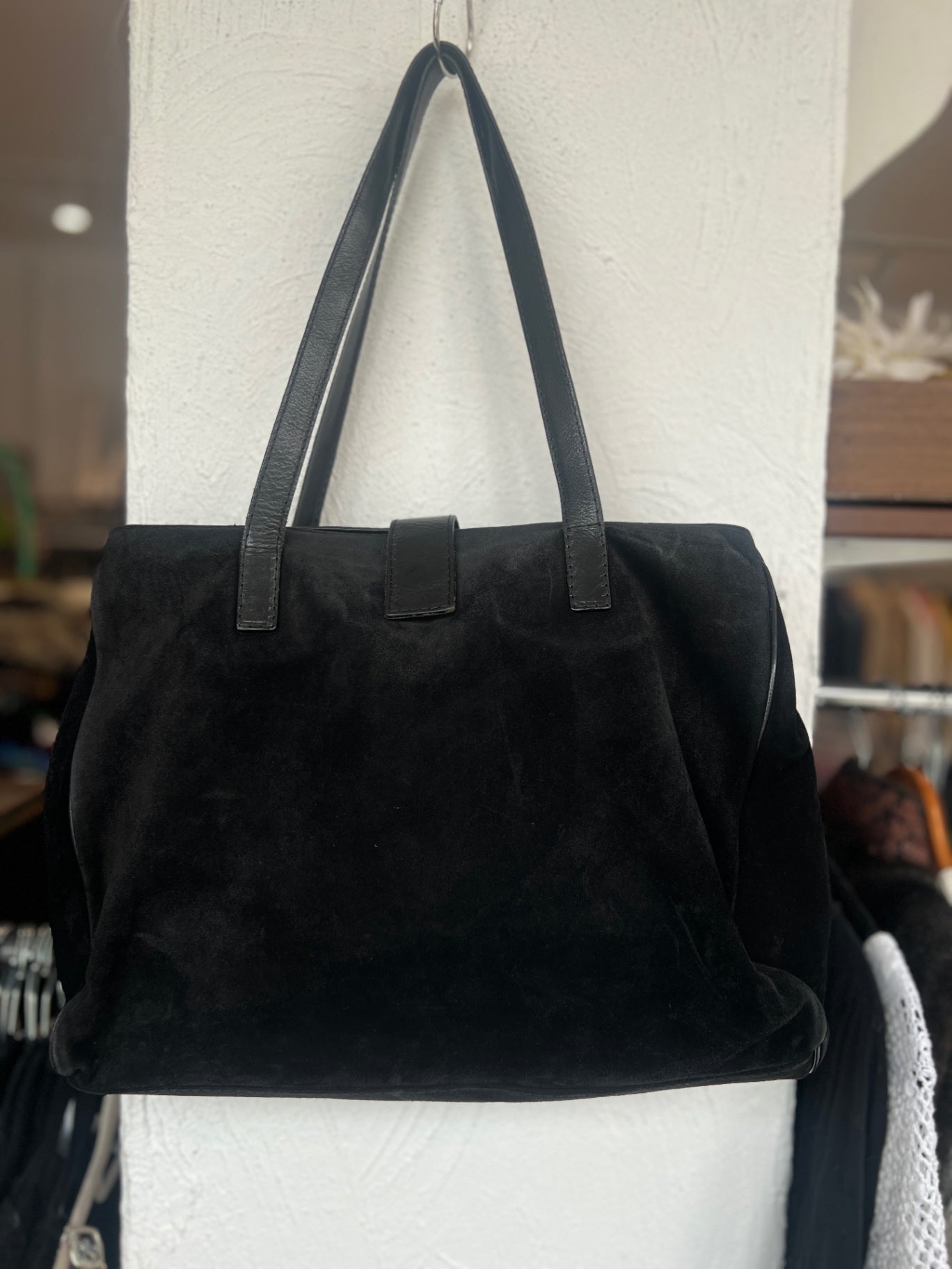 Henkeltasche Schwarz