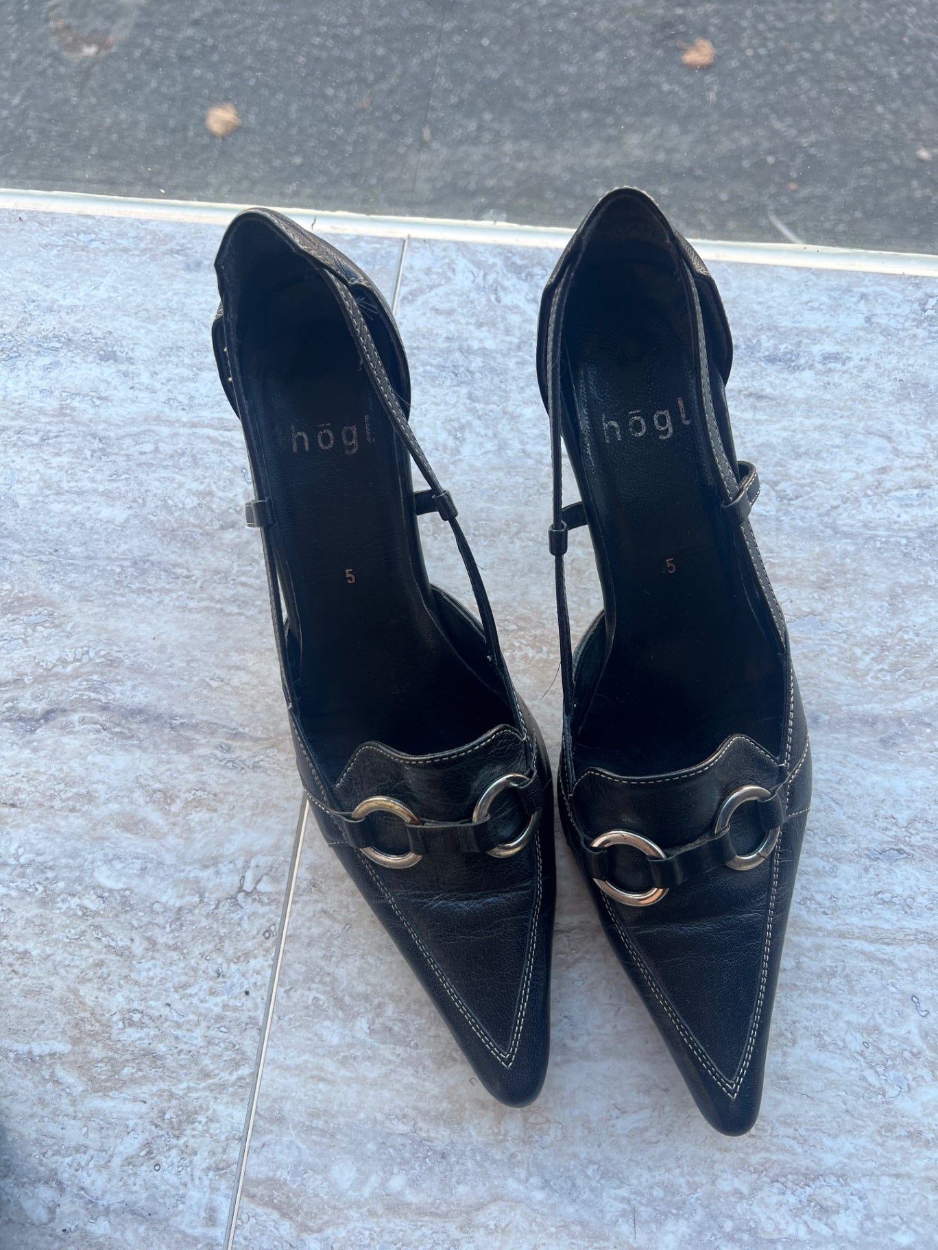 Högl Kitten Heels 38 Schwarz