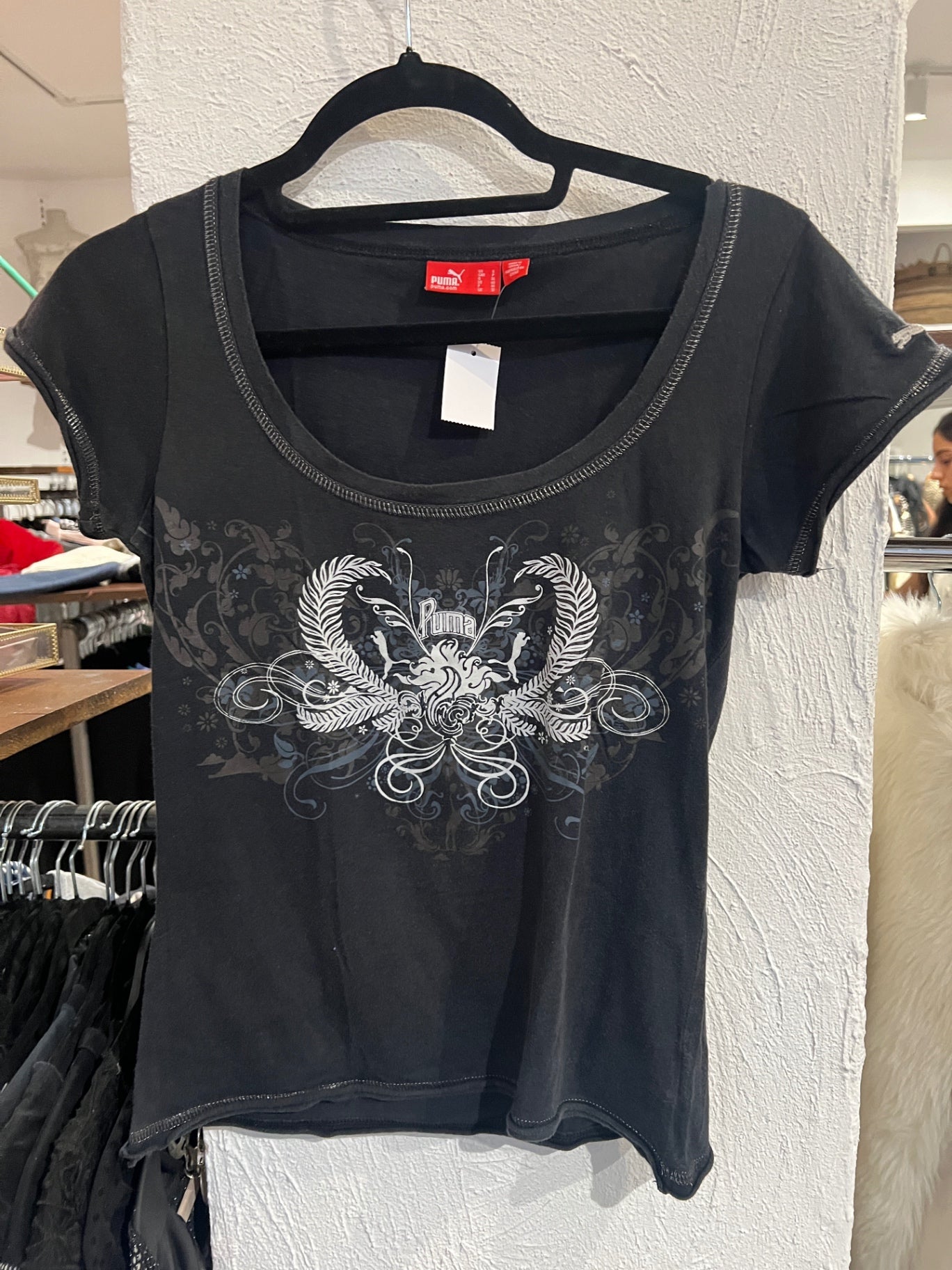 PUMA T-Shirt S Schwarz