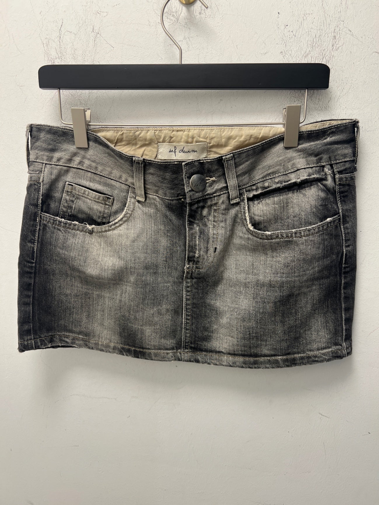 trf denim Jeans S Grau