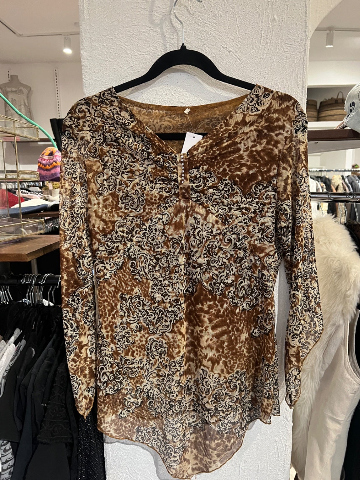 Oberteil L Bräunlich