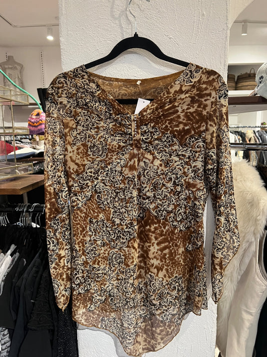 Oberteil L Bräunlich