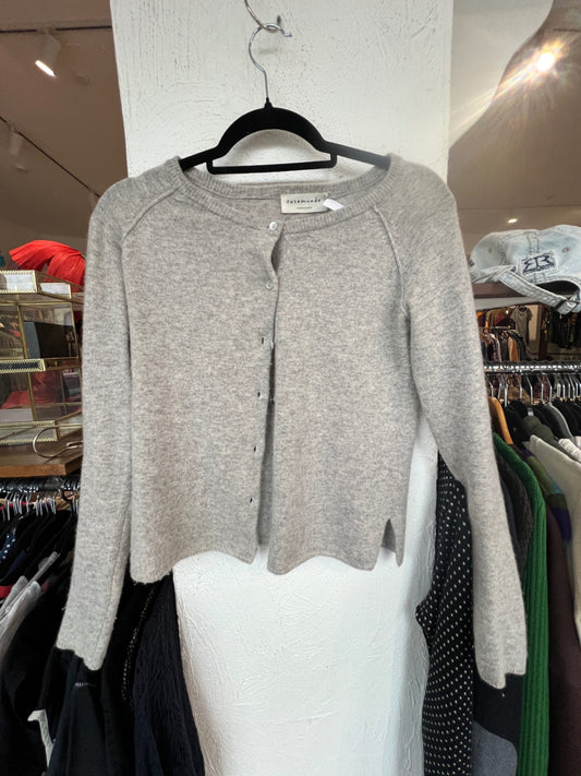 rosemunde Cardigan S Hellgrau