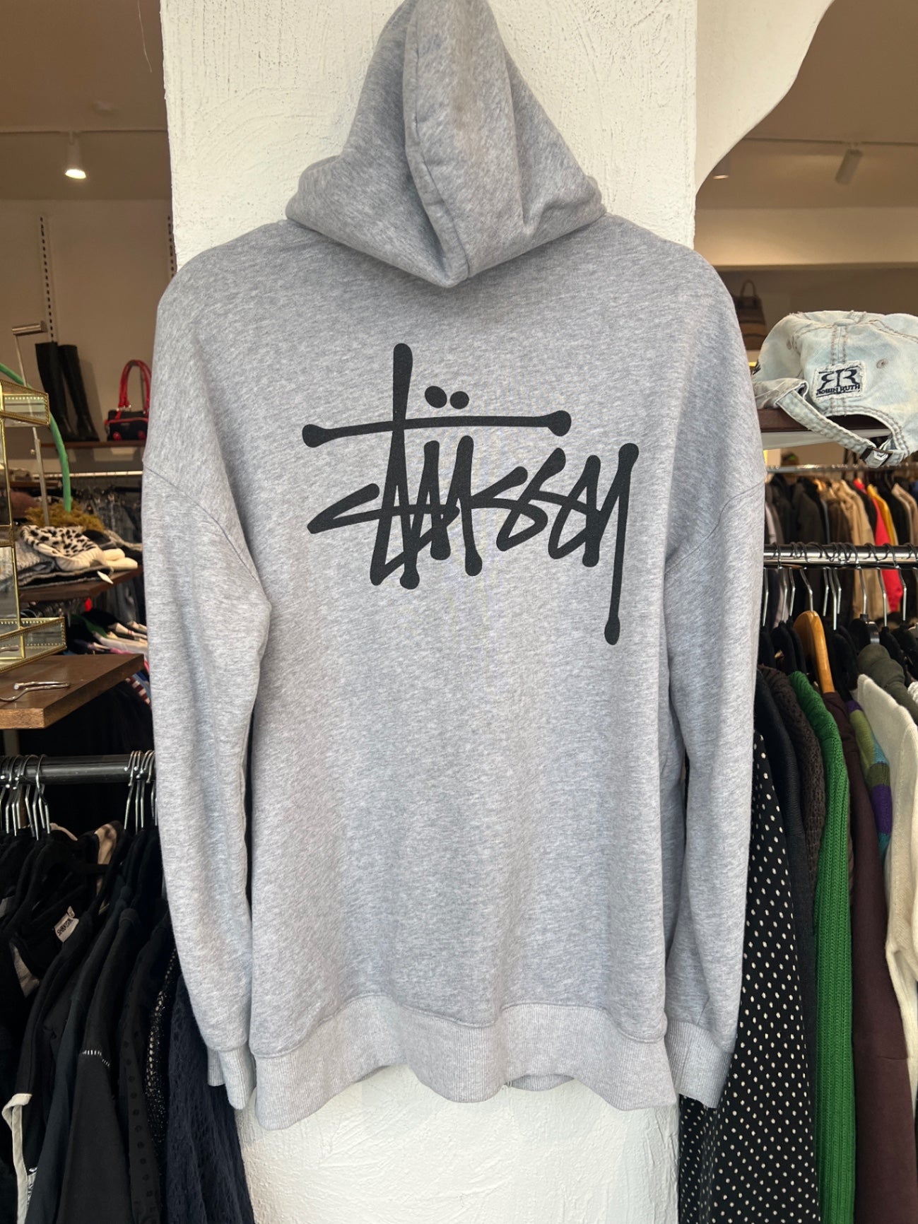 Stüssy Hoodie XL Grau