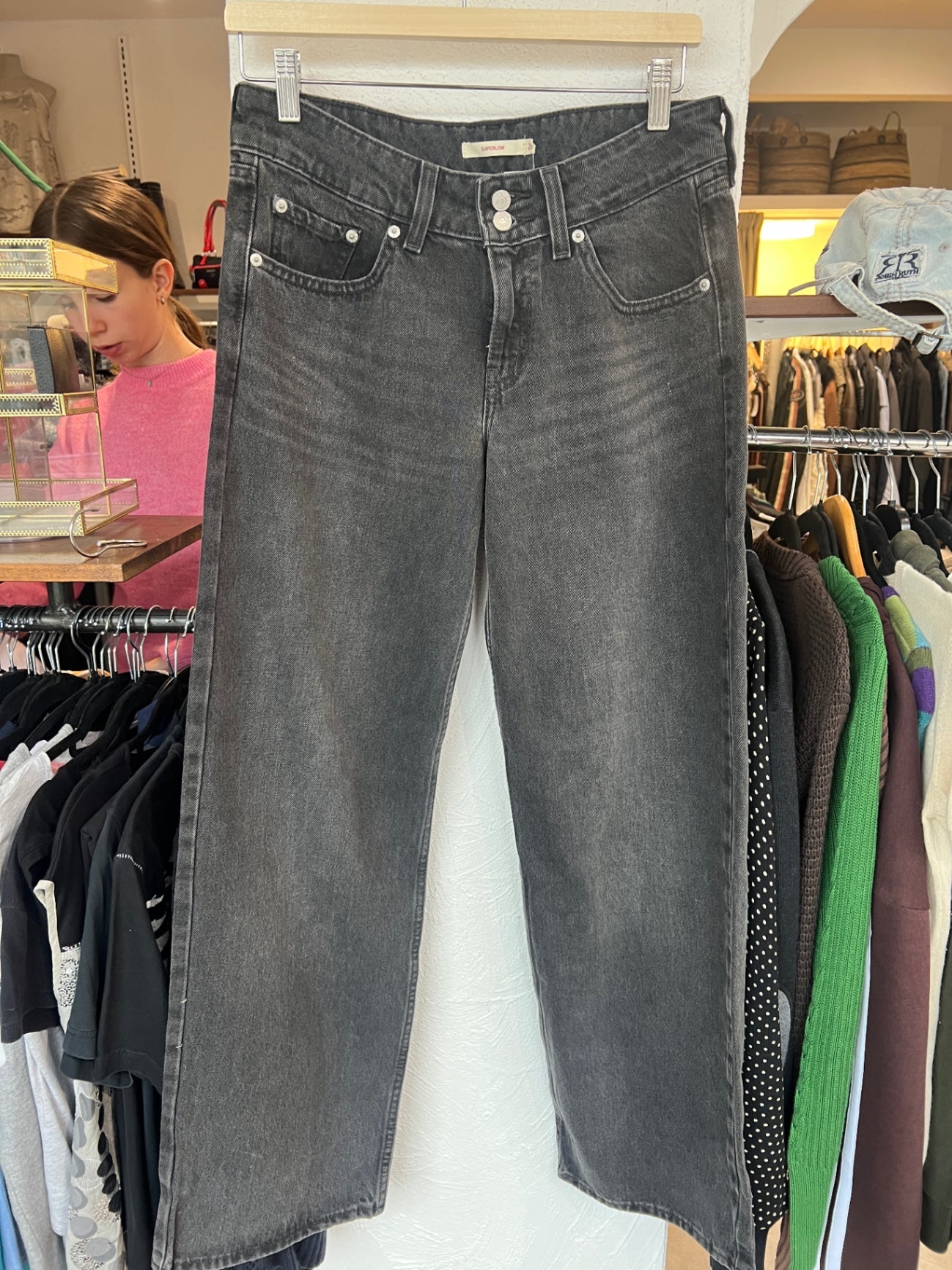 Levi's Jeans W28 Grau