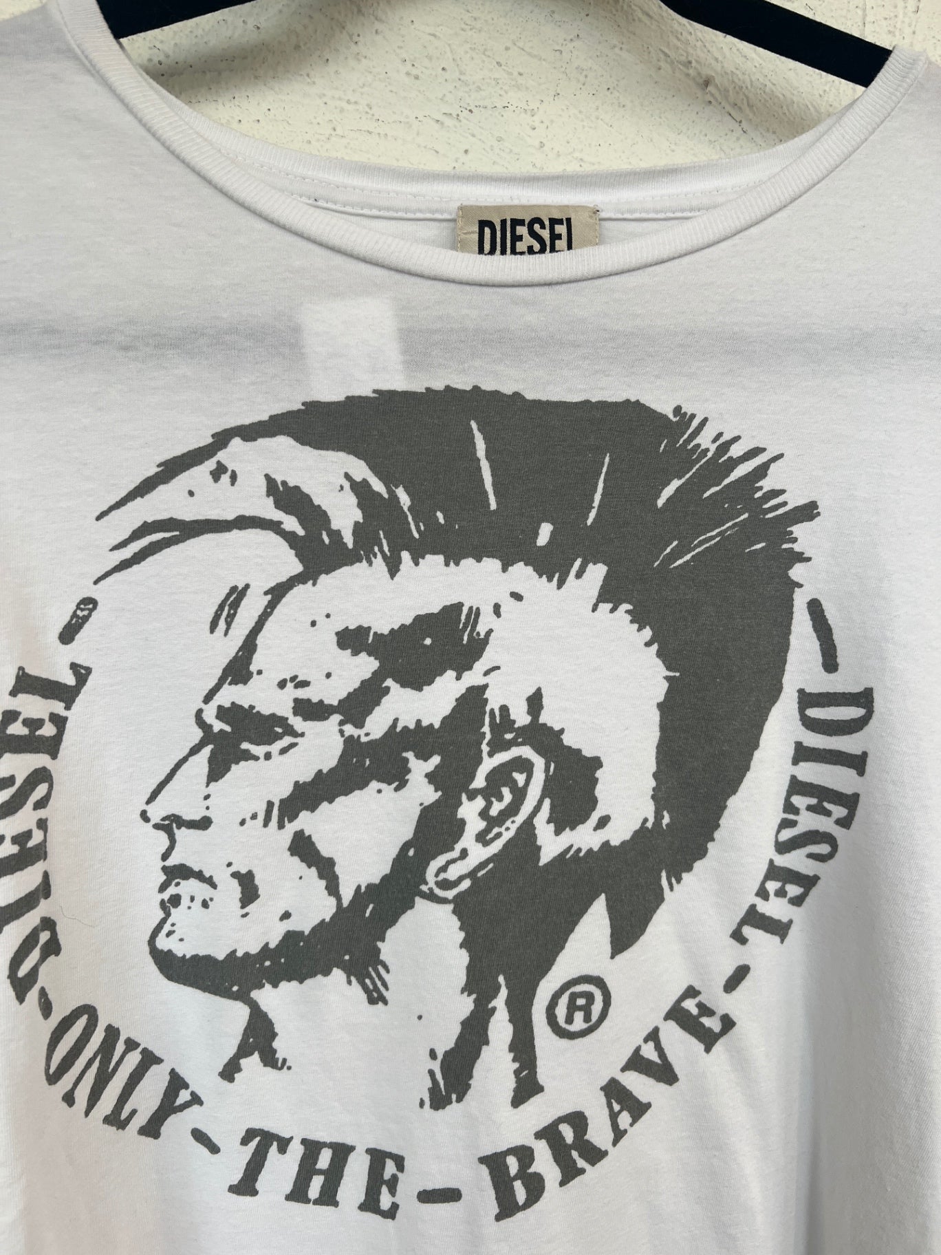 DIESEL T-Shirt XL Weiß