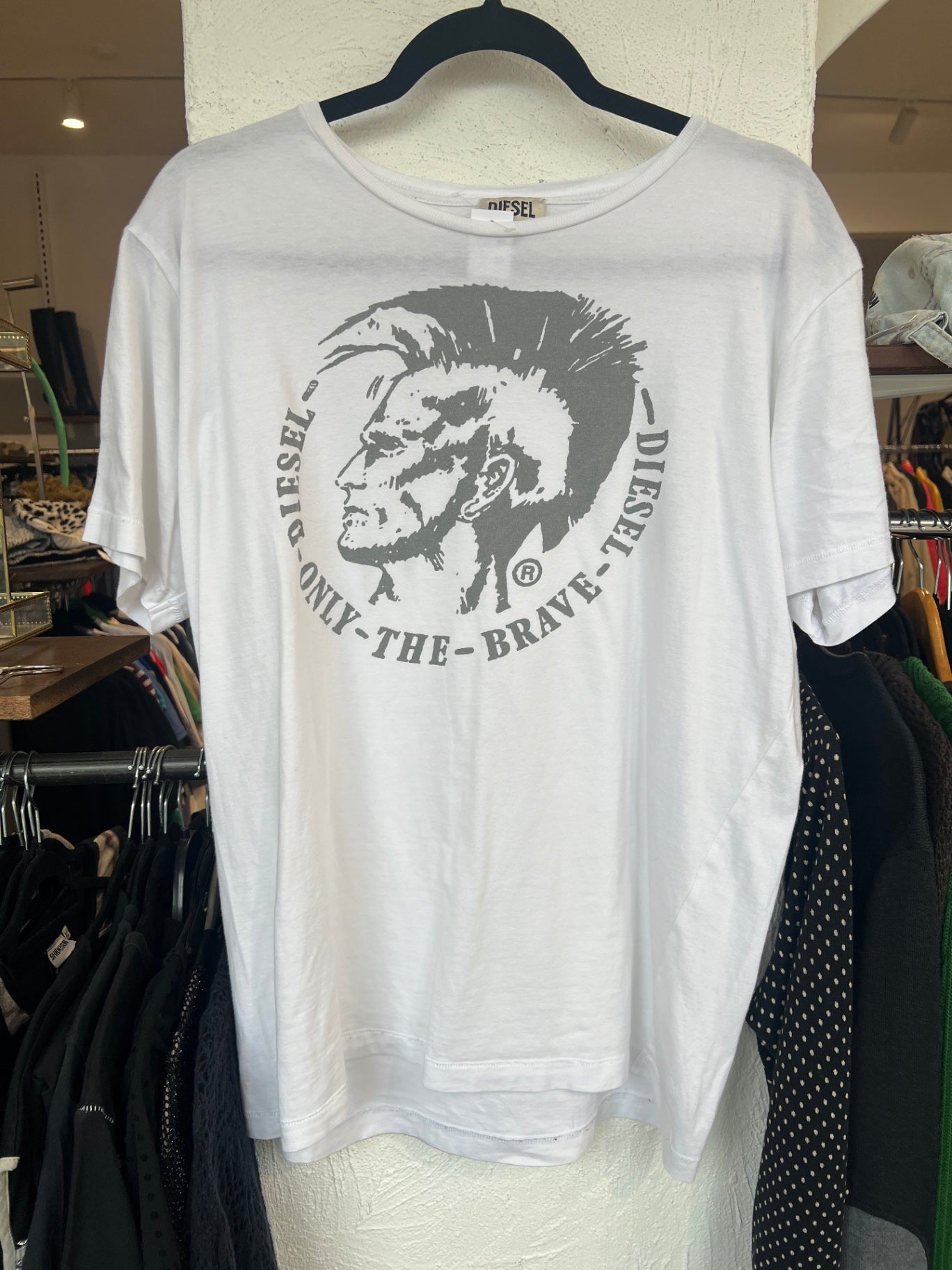 DIESEL T-Shirt XL Weiß