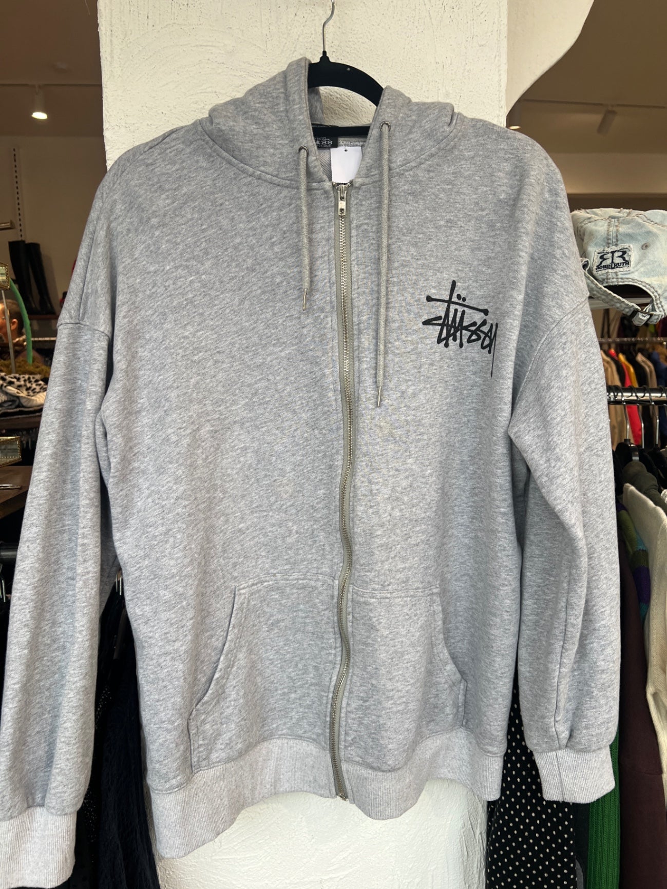 Stüssy Hoodie XL Grau
