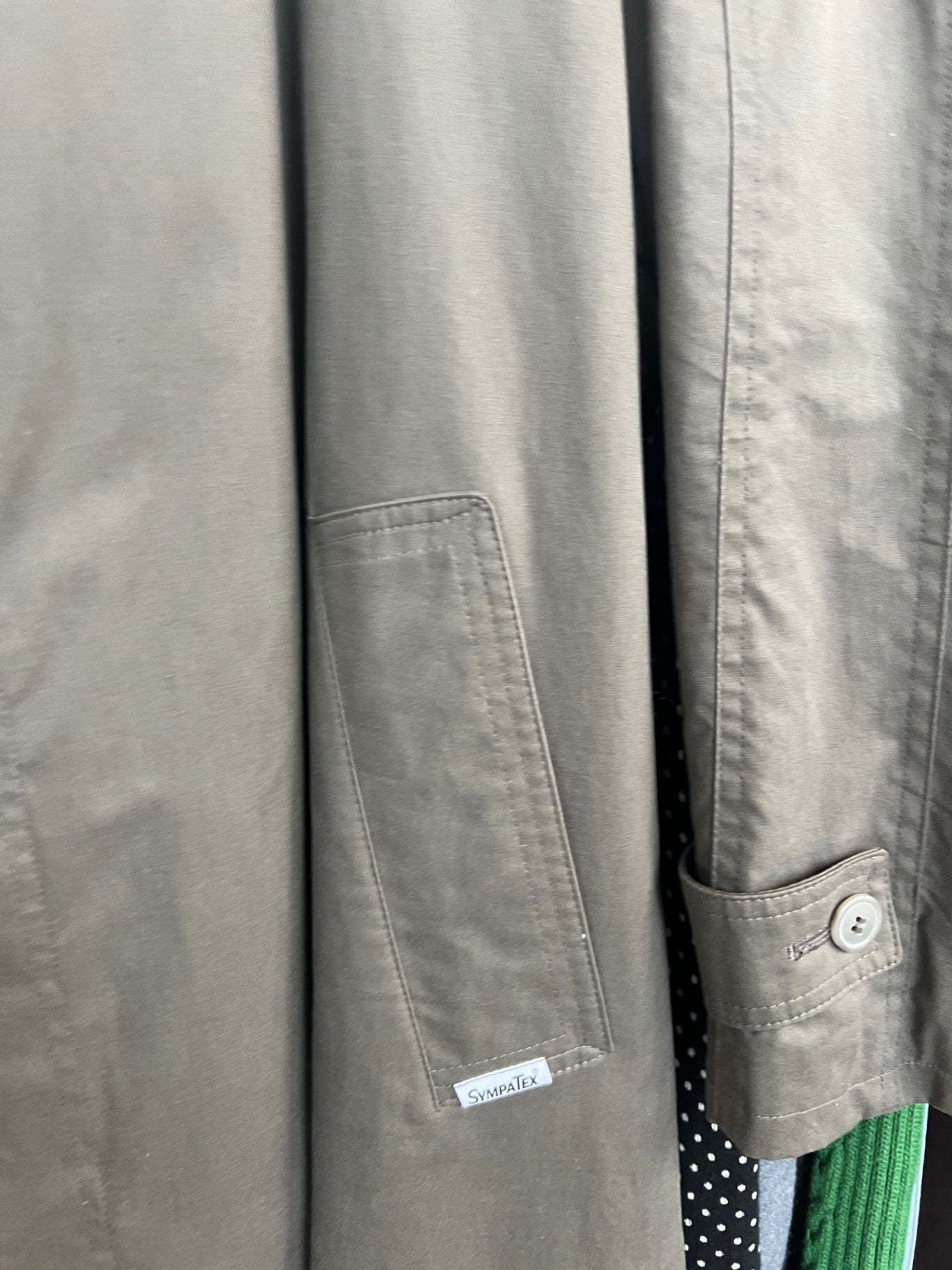 Vintage Mantel XL Grau