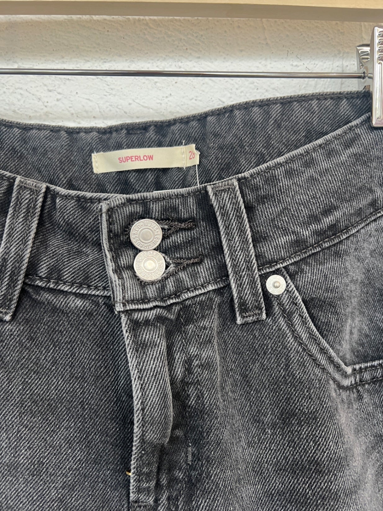 Levi's Jeans W28 Grau