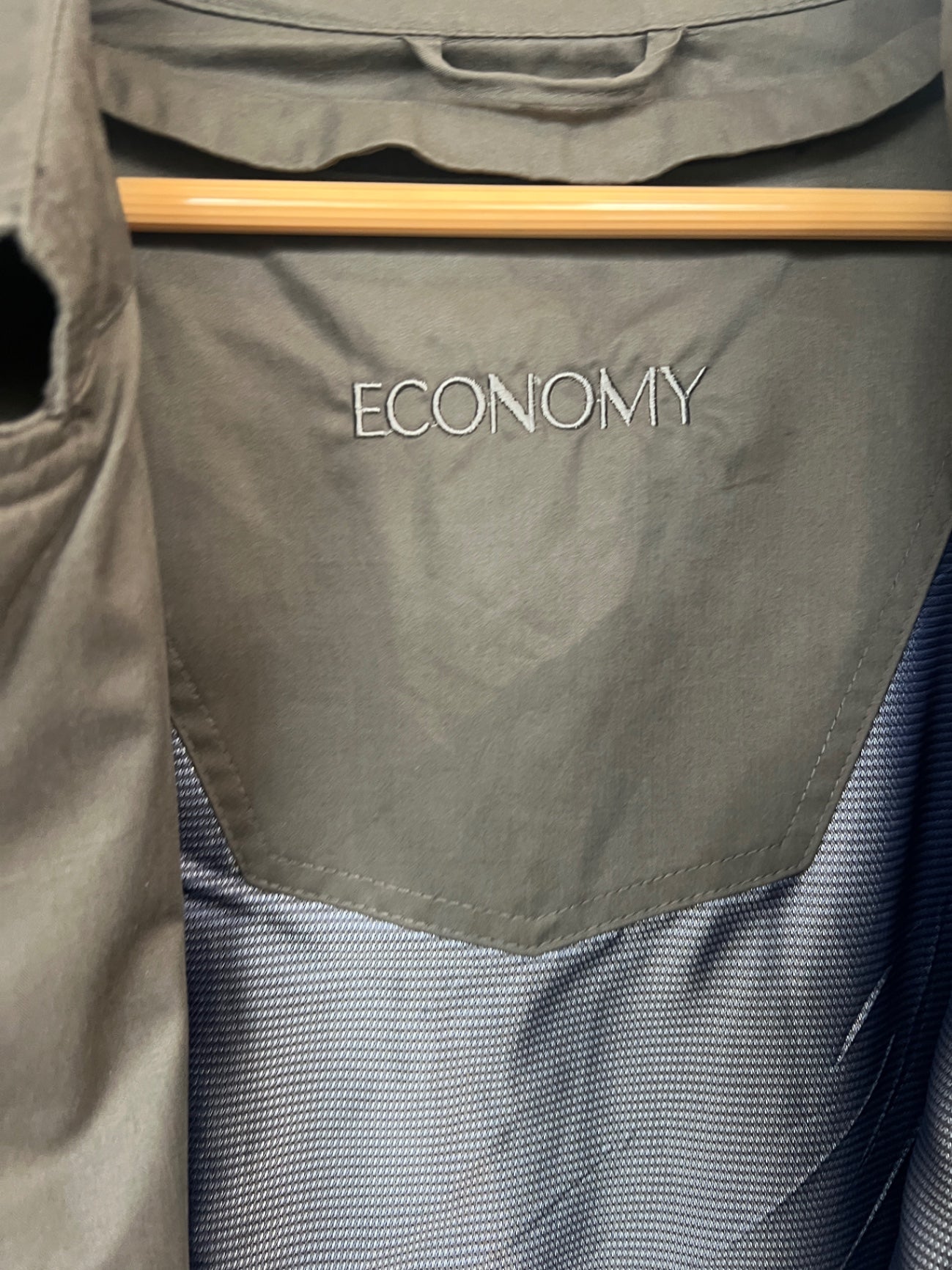 Vintage Mantel XL Grau